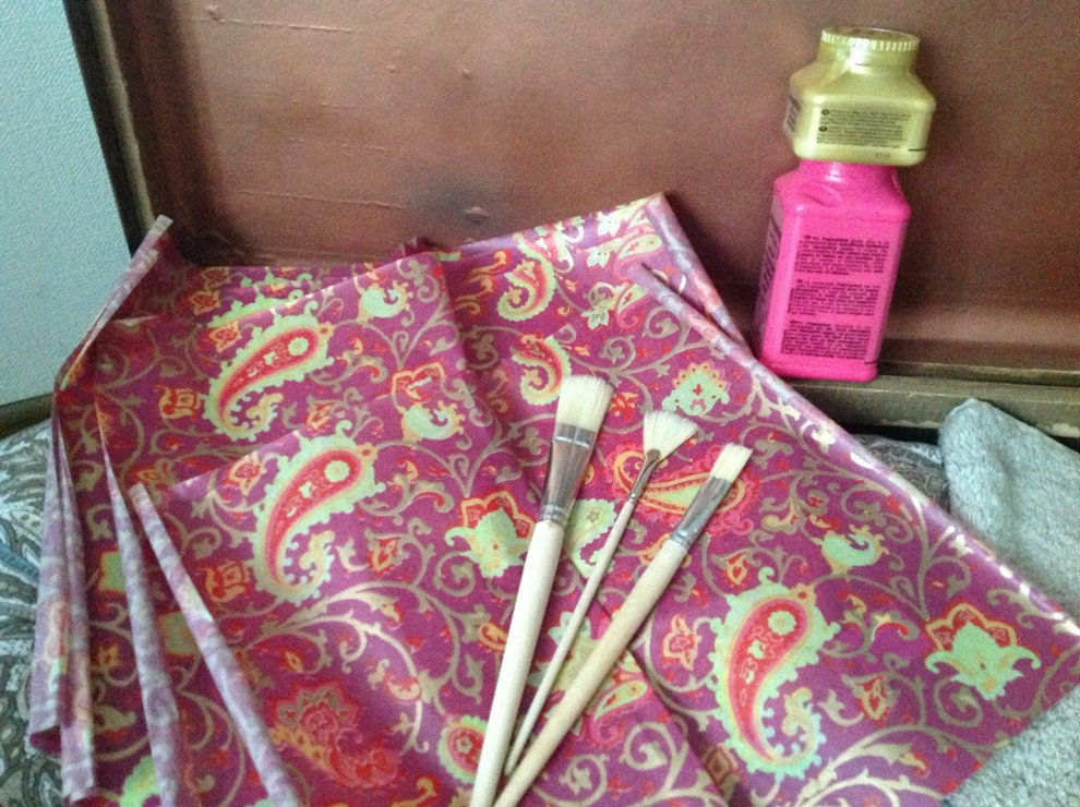 DIY: Декупаж чемодана своими руками