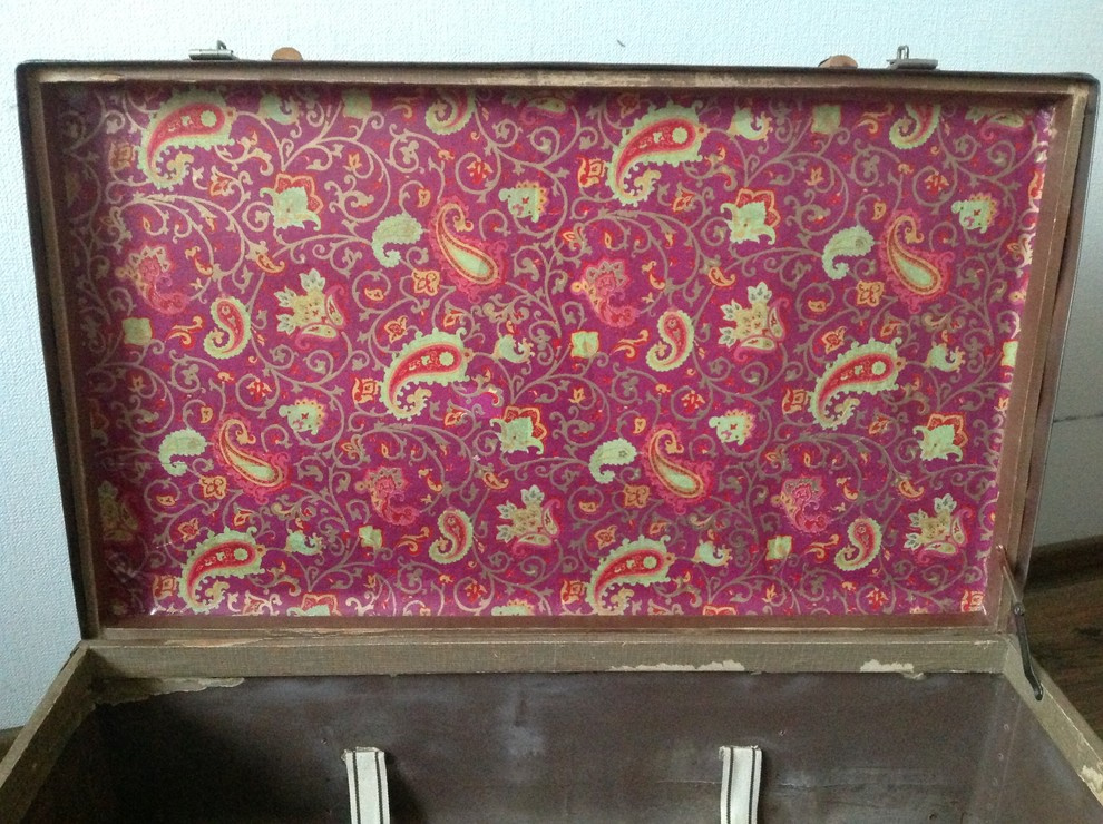 DIY: Декупаж чемодана своими руками