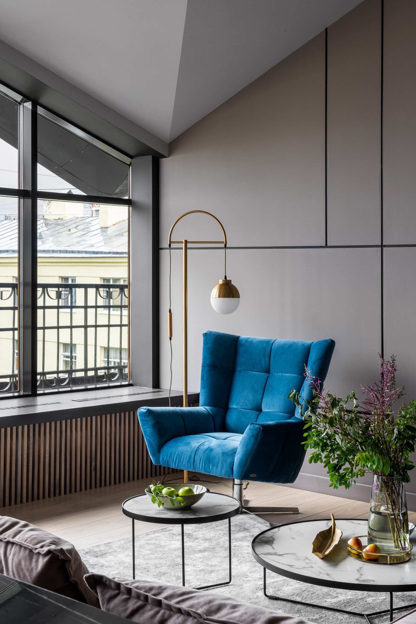 Houzz тур: Холостяцкая квартира в Петербурге