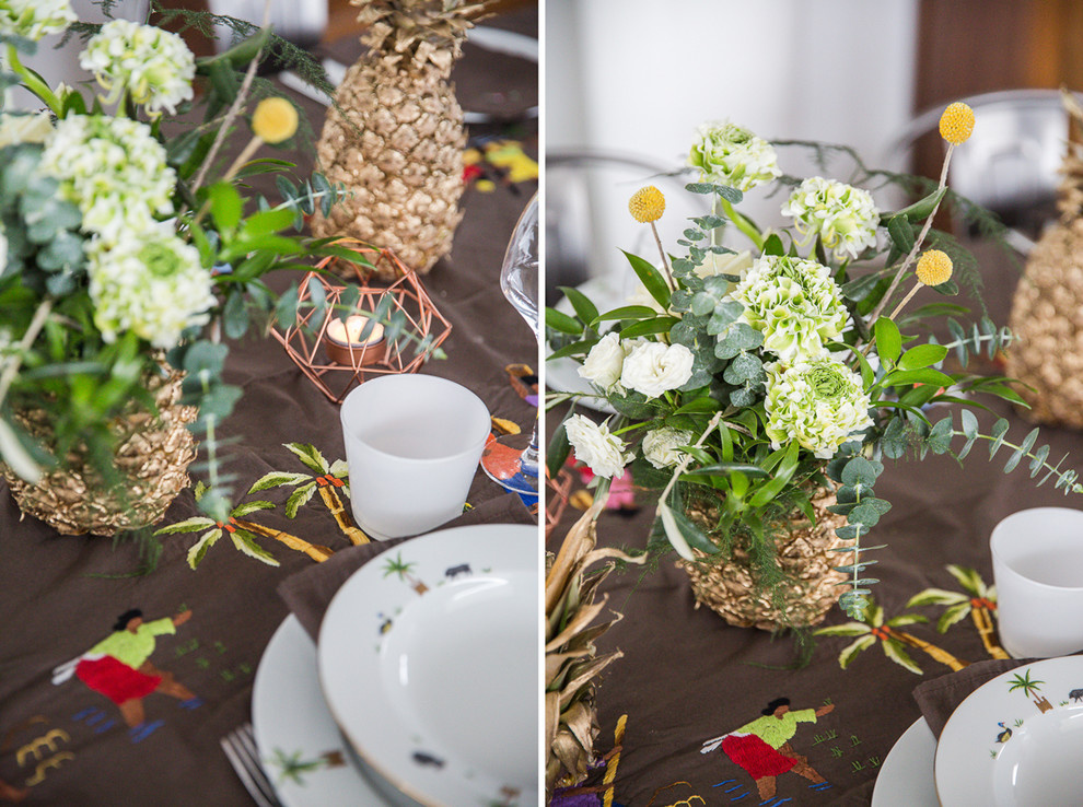 Своими руками: Делаем вазу из ананаса