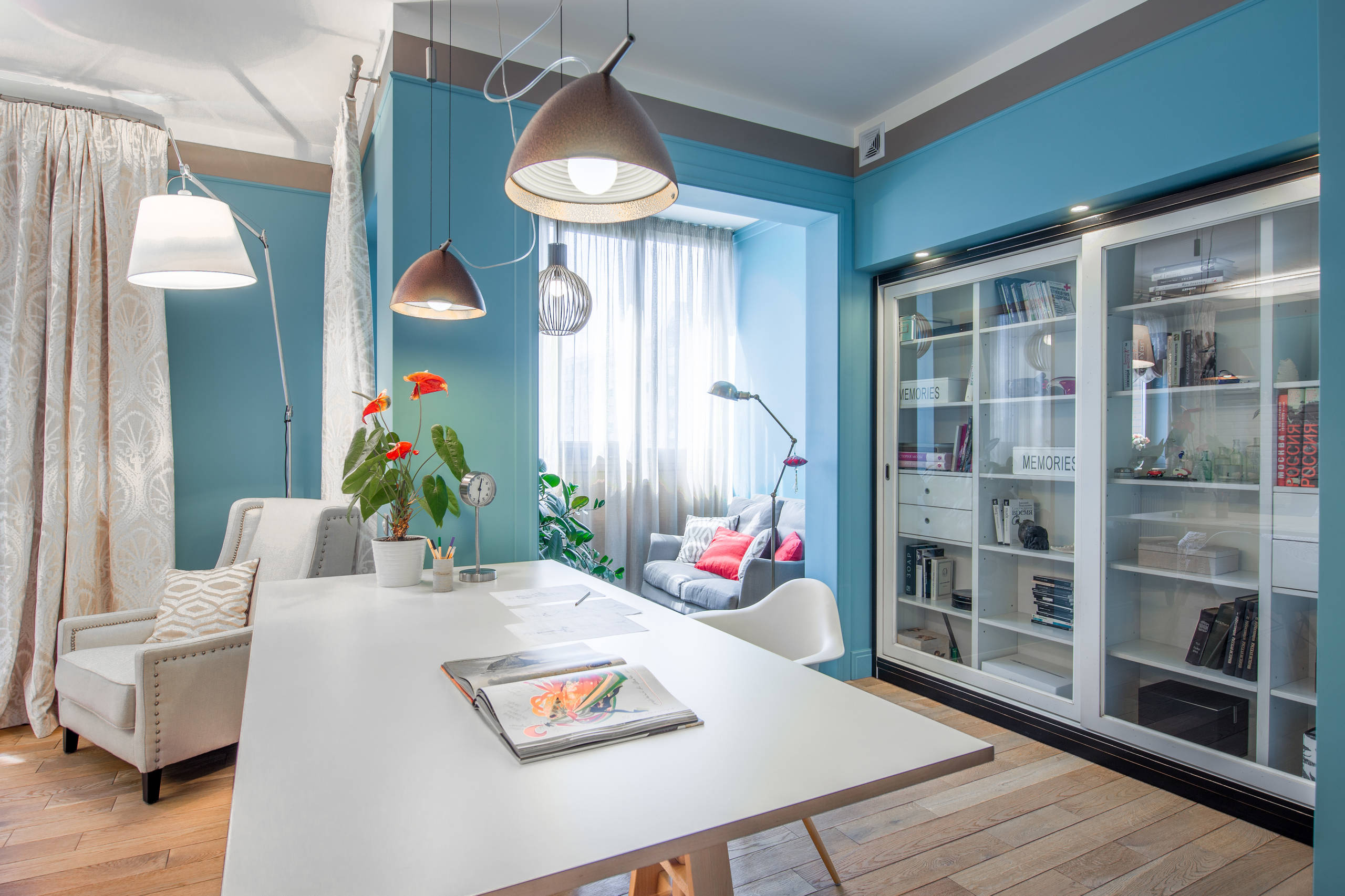 Houzz тур: Квартира с круговым коридором