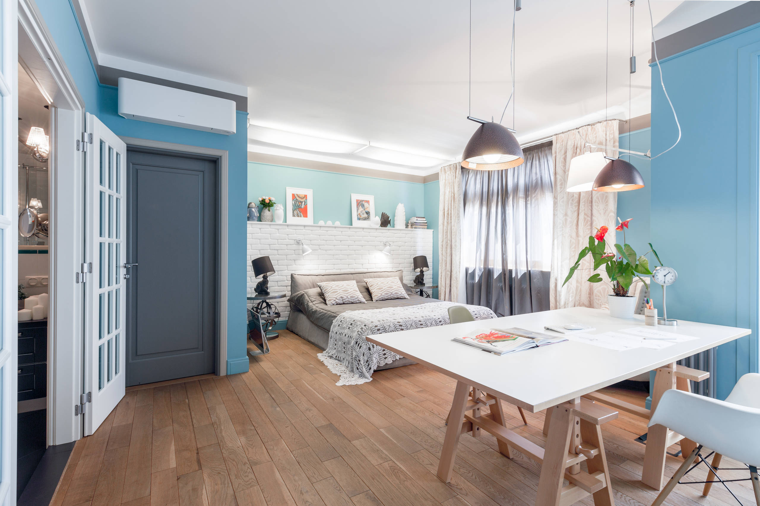 Houzz тур: Квартира с круговым коридором