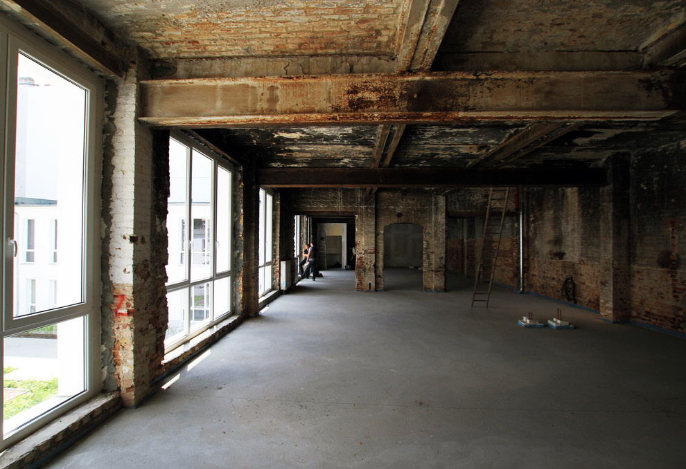 Houzz Германия: Деревянный кокон в берлинском лофте