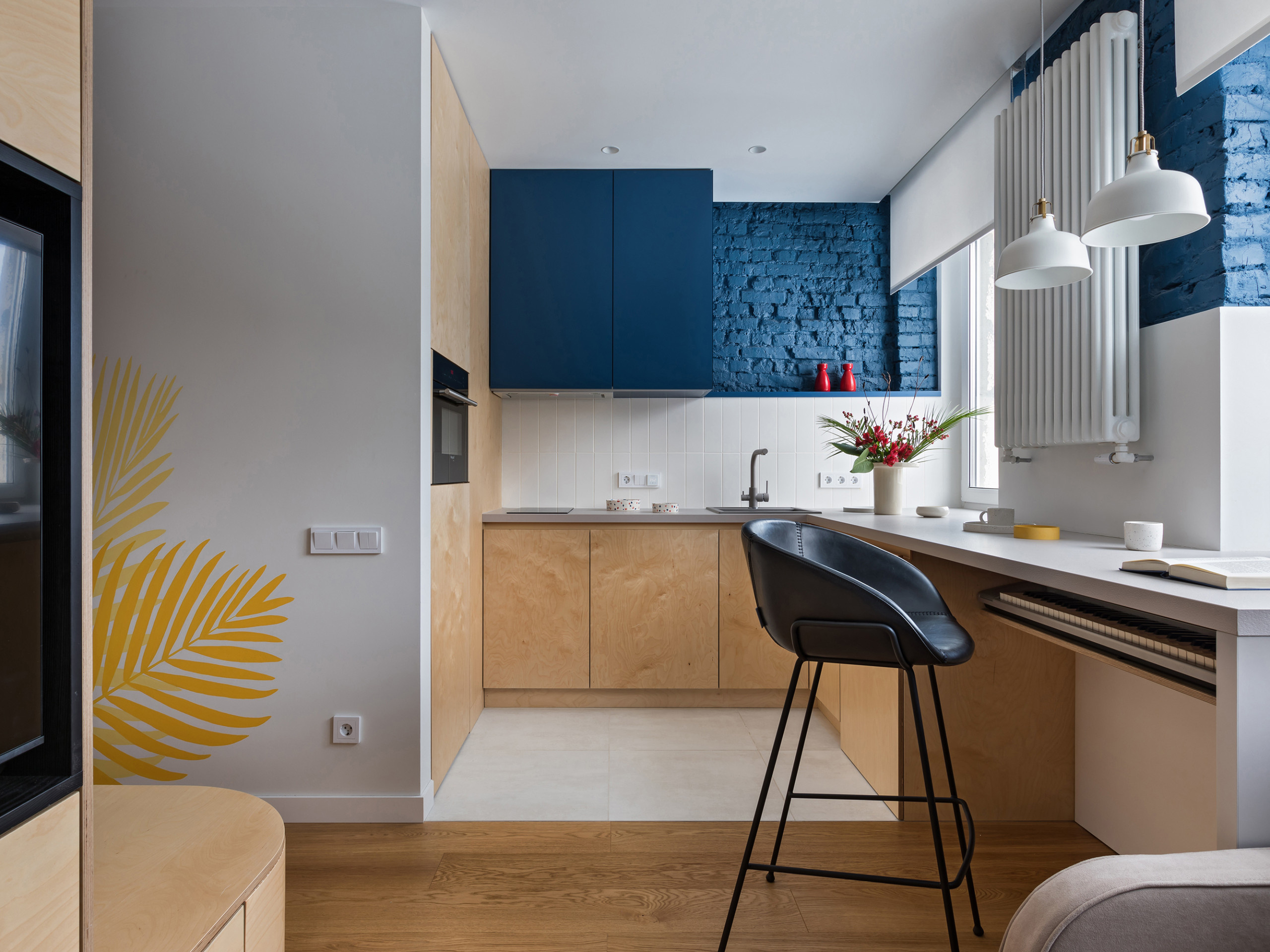 Houzz Беларусь: 25 кв.м — маленькая квартира в Минске