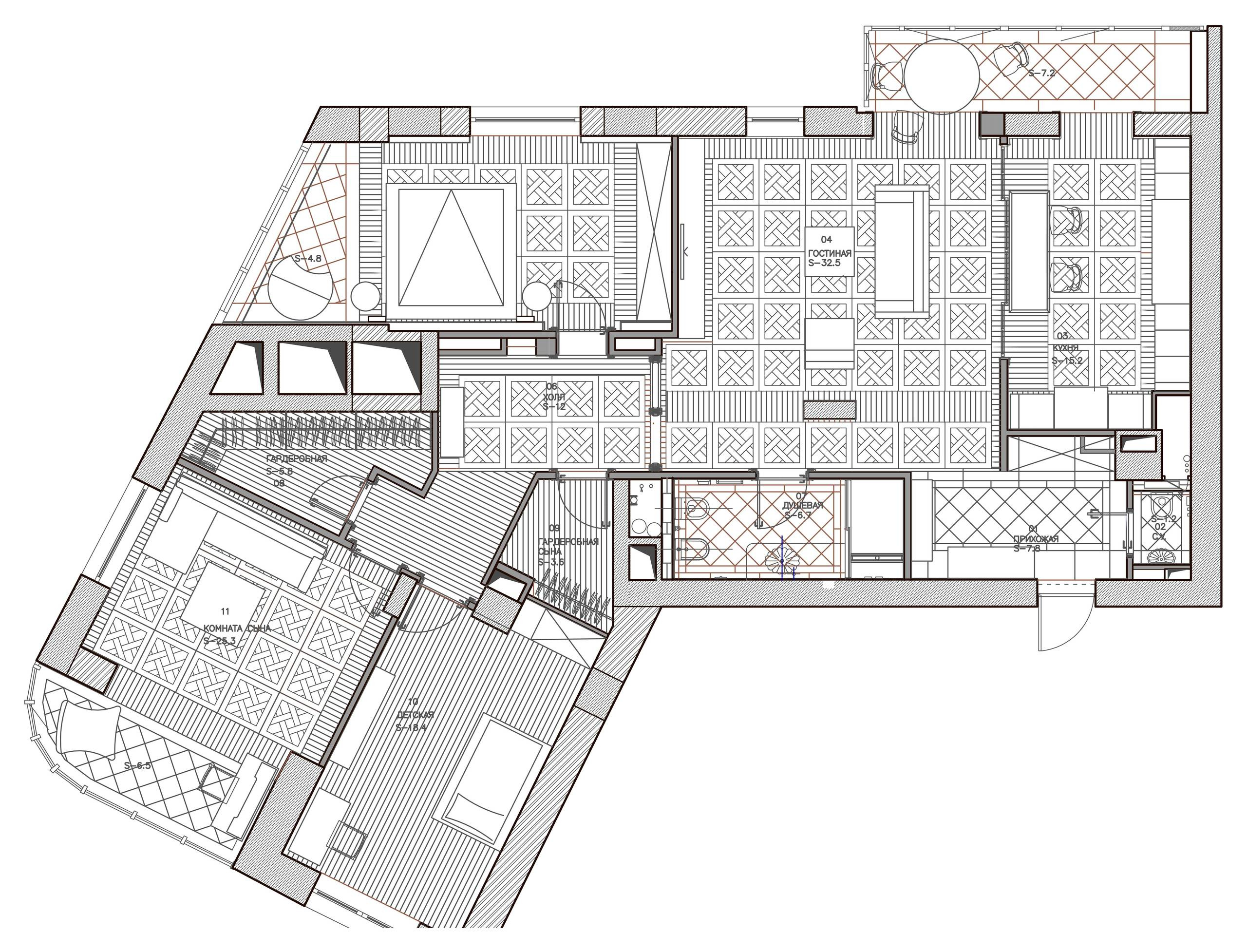 Houzz тур: «Московская Италия» на Мичуринском проспекте