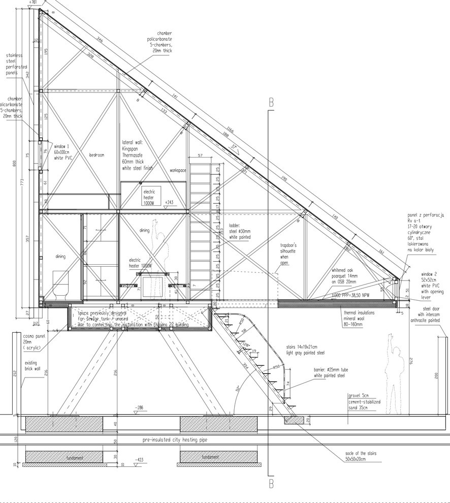 Houzz Польша: Житье-бытье в самом узком доме в мире