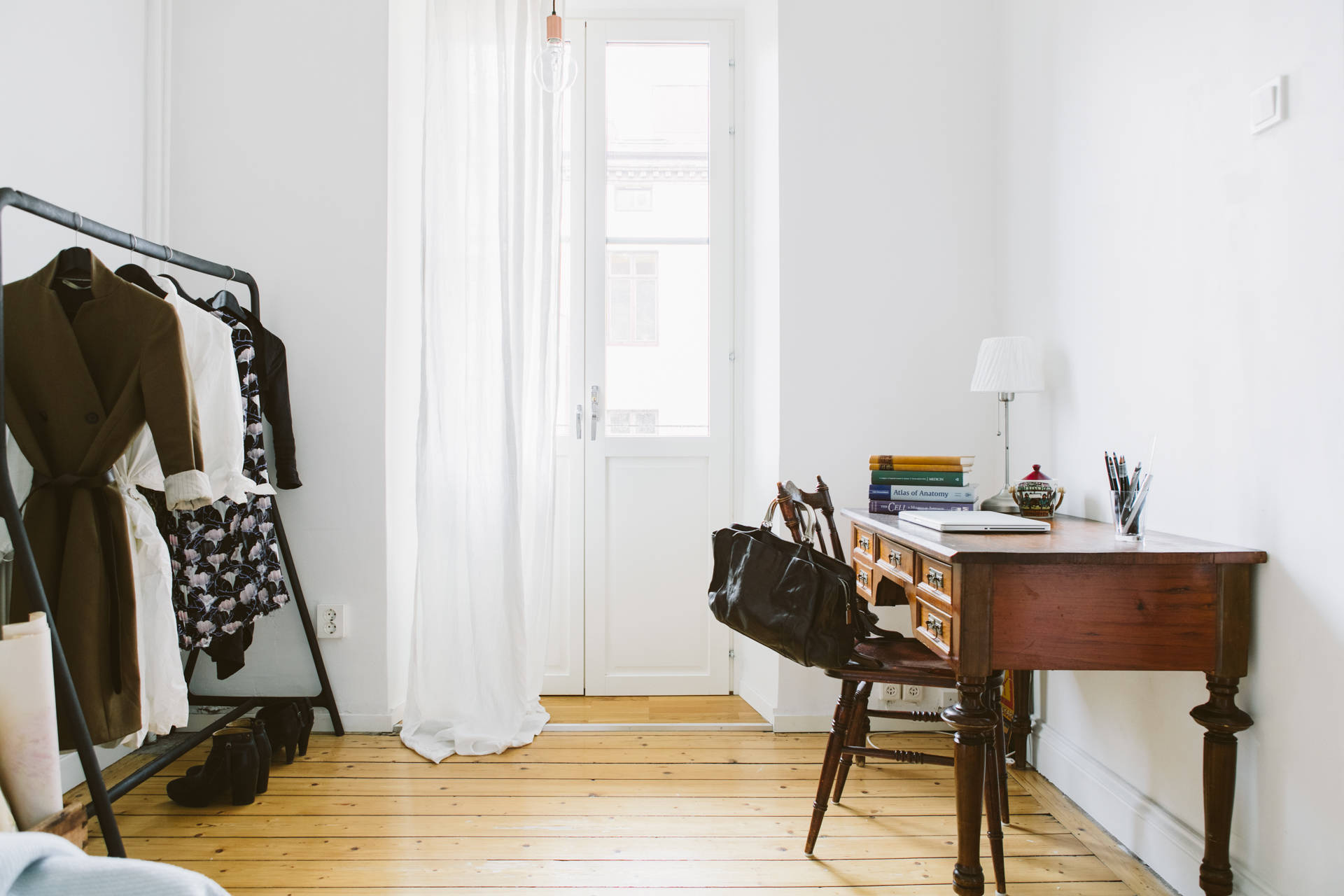 Houzz Швеция: Винтаж и минимализм в квартире в Гетеборге