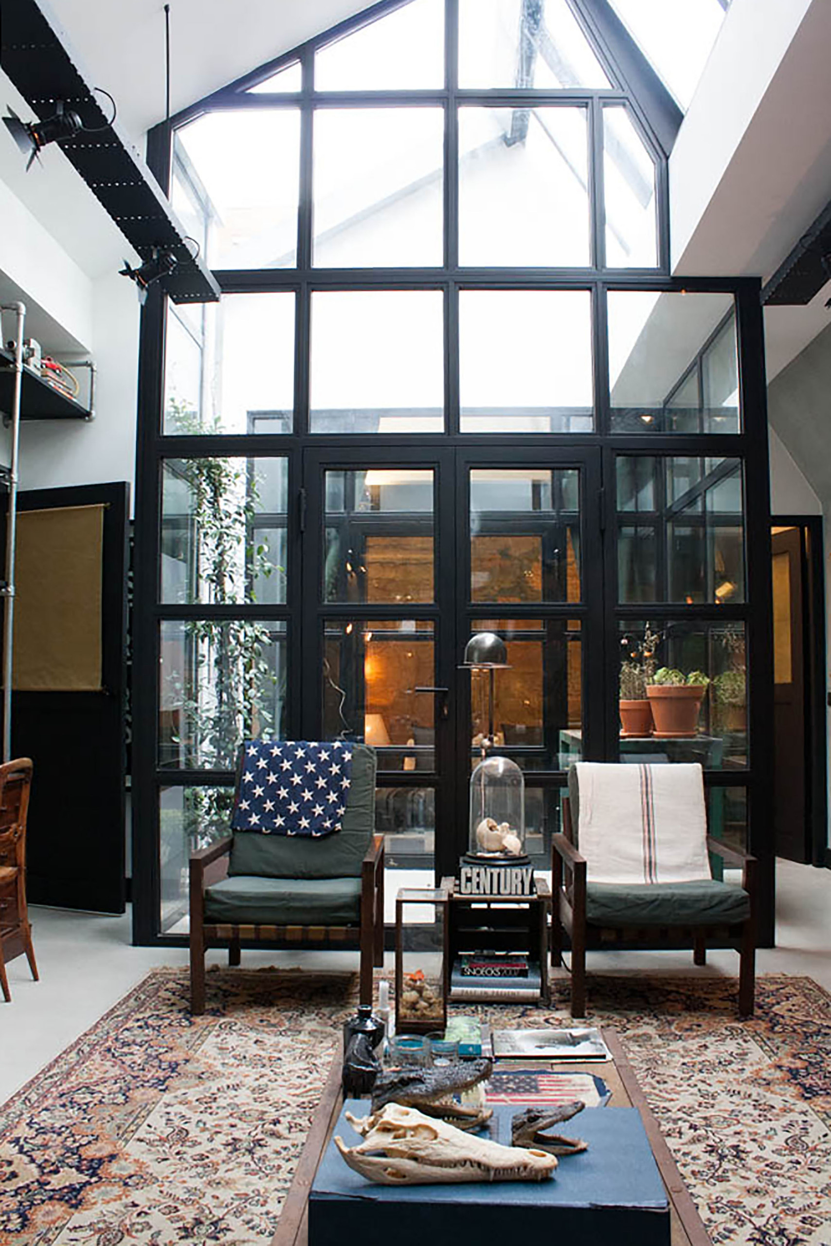 Houzz Нидерланды: Индустриальный шик в бывшем гараже