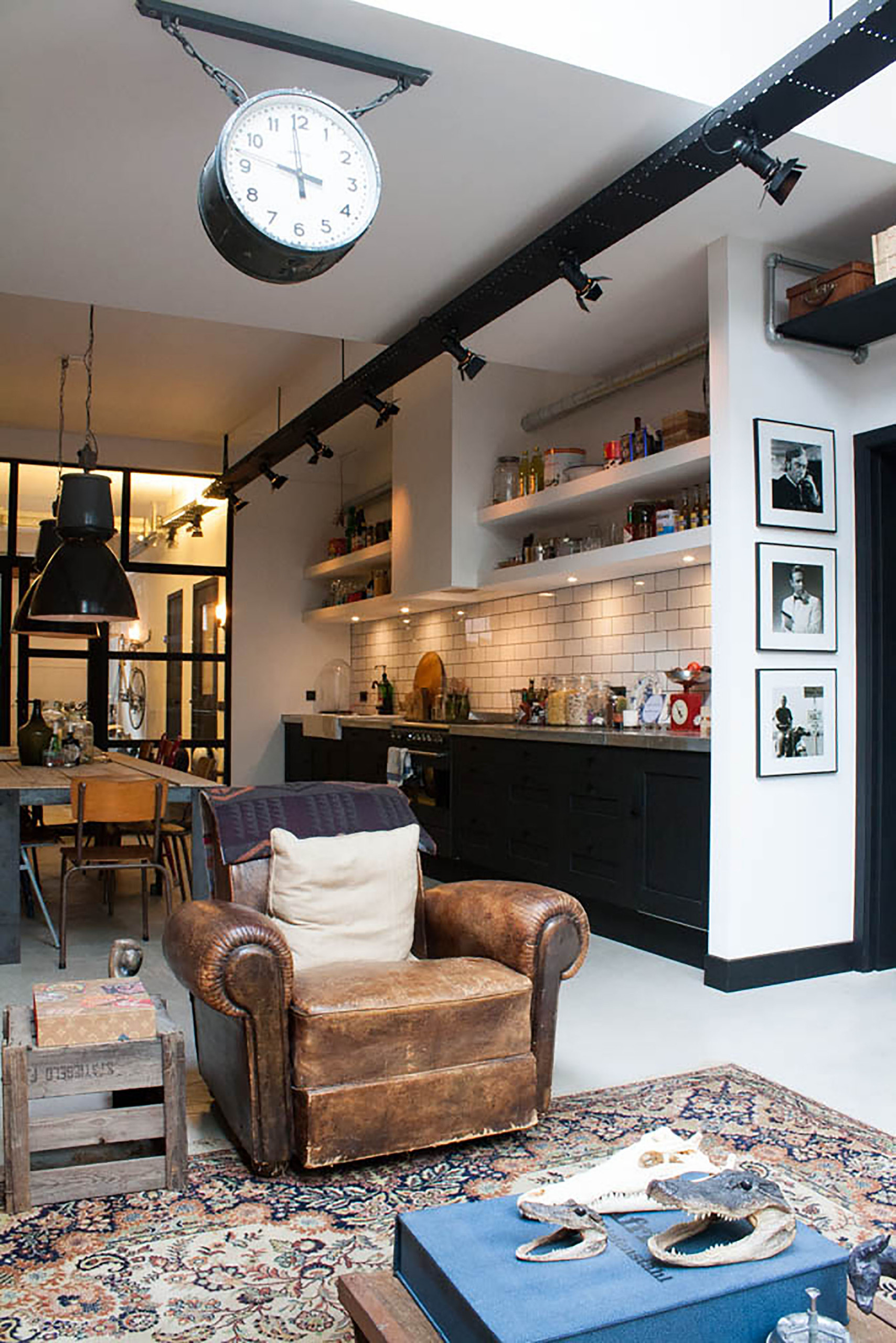 Houzz Нидерланды: Индустриальный шик в бывшем гараже