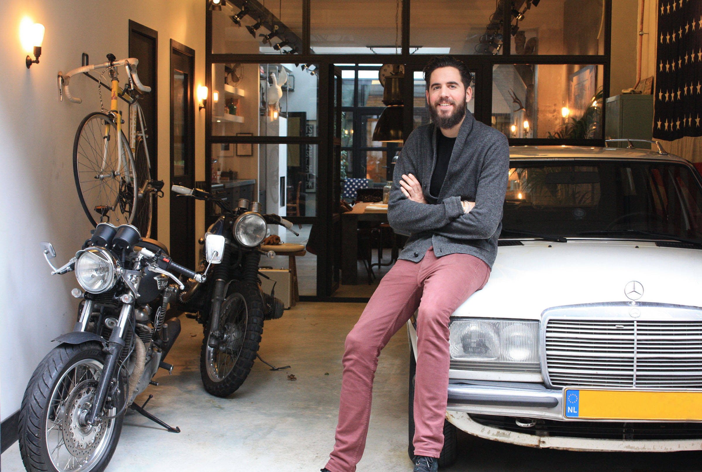 Houzz Нидерланды: Индустриальный шик в бывшем гараже