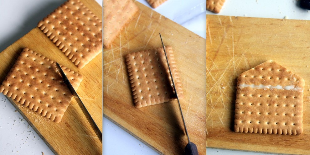 Своими руками: Новогодние домики из печенья