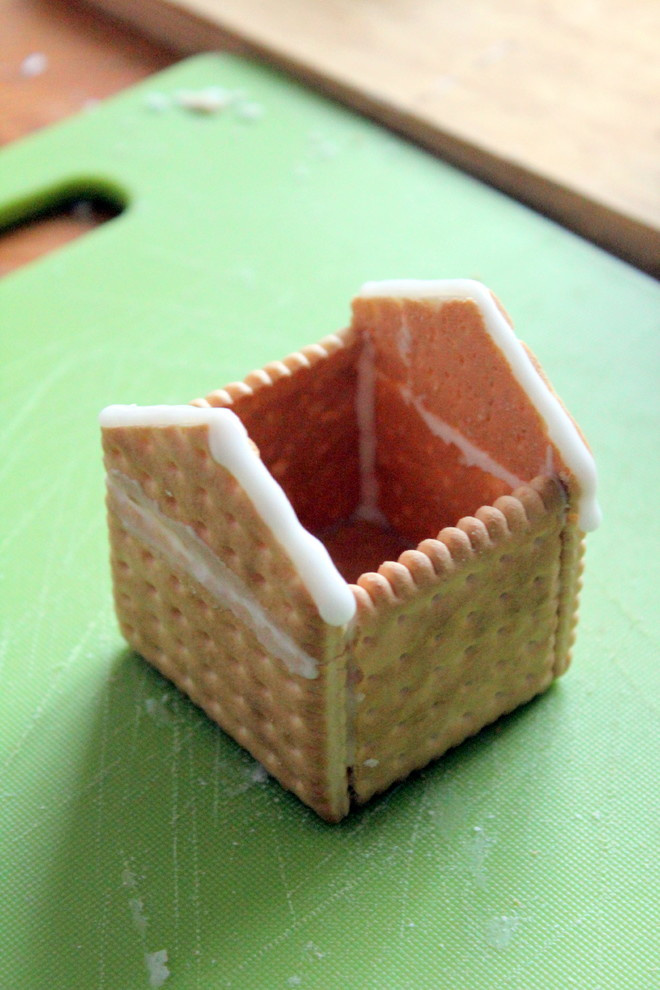 Своими руками: Новогодние домики из печенья