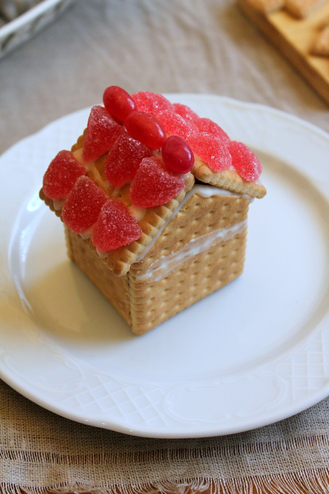 Своими руками: Новогодние домики из печенья