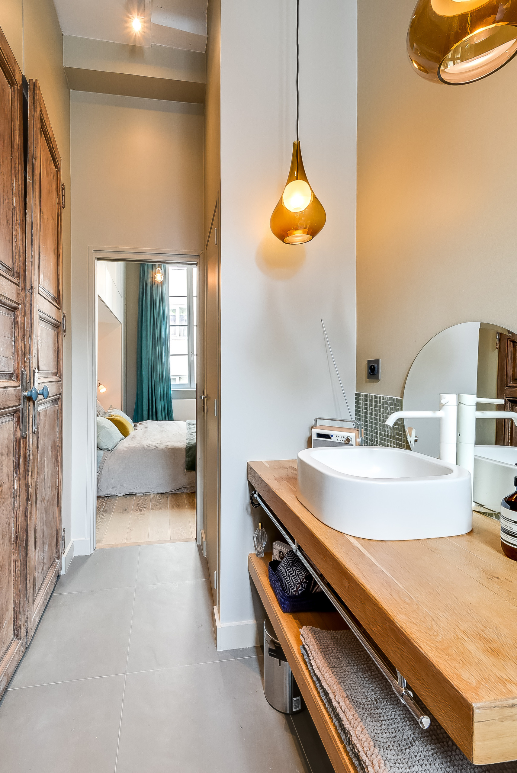 Houzz Франция: Маленькая гарсоньерка в квартале Маре