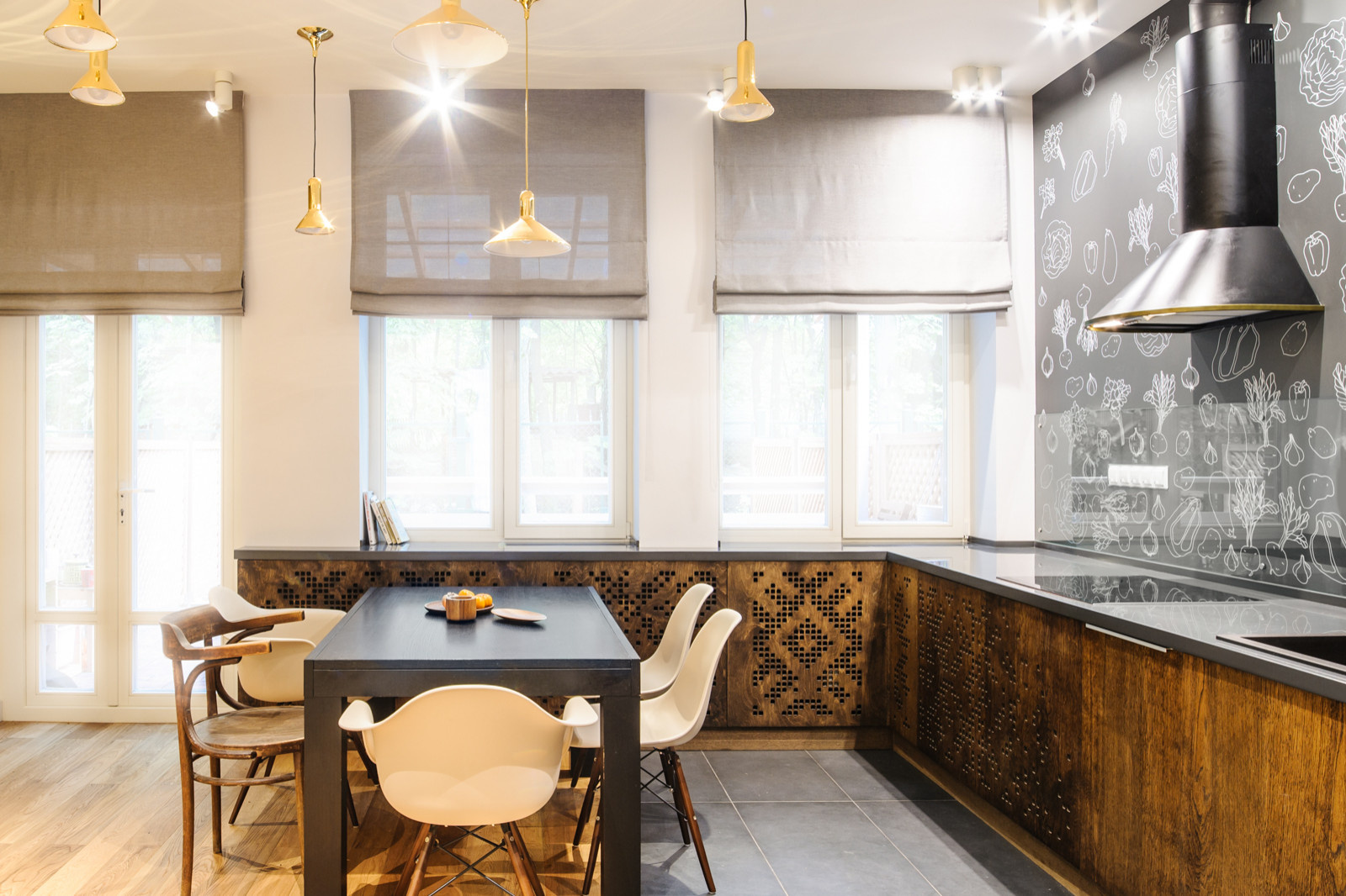 Houzz тур: Таунхаус в Химках c русскими мотивами и ироничным характером