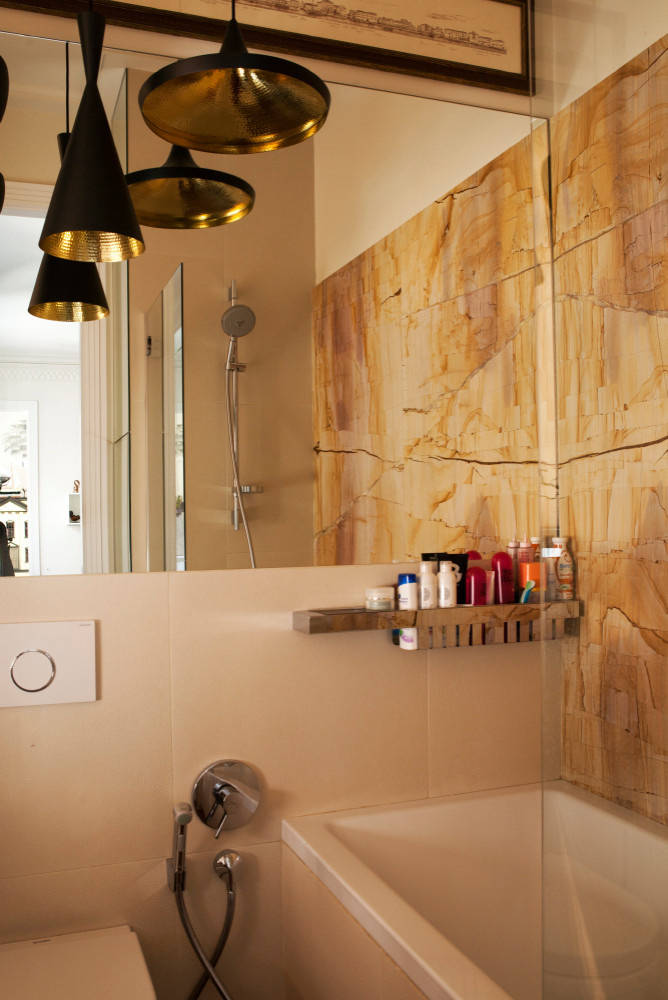 В гостях: Иконы дизайна и неоклассика в квартире в Замоскворечье