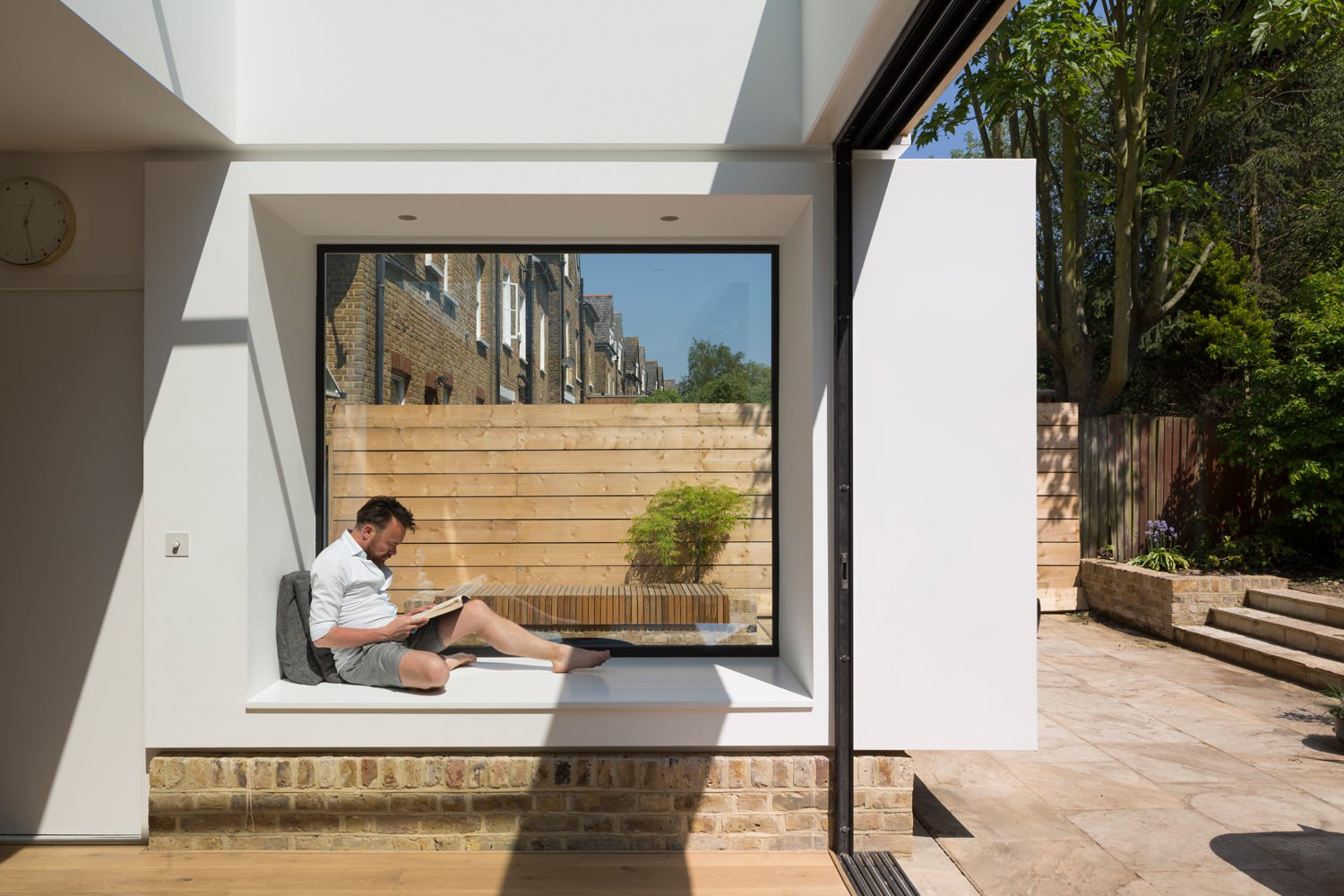 Houzz Британия: Пристройка к дому — с кухней и местом для чтения