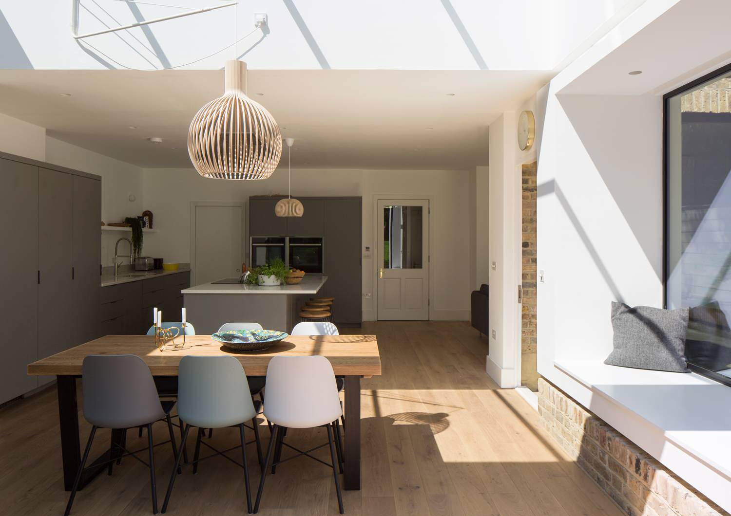 Houzz Британия: Пристройка к дому — с кухней и местом для чтения