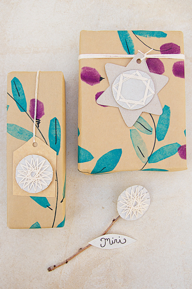 Своими руками: Новогодняя звезда из ниток — мастер-класс