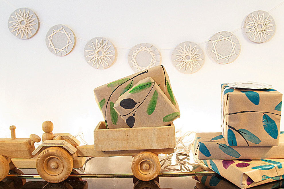 Своими руками: Новогодняя звезда из ниток — мастер-класс