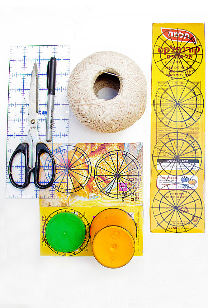 Своими руками: Новогодняя звезда из ниток — мастер-класс