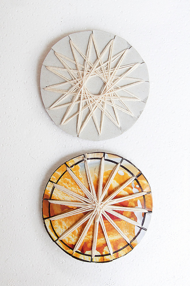 Своими руками: Новогодняя звезда из ниток — мастер-класс