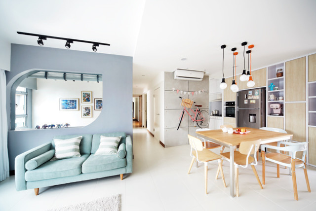 Houzz Сингапур: Скандинавский дизайн на другом конце света