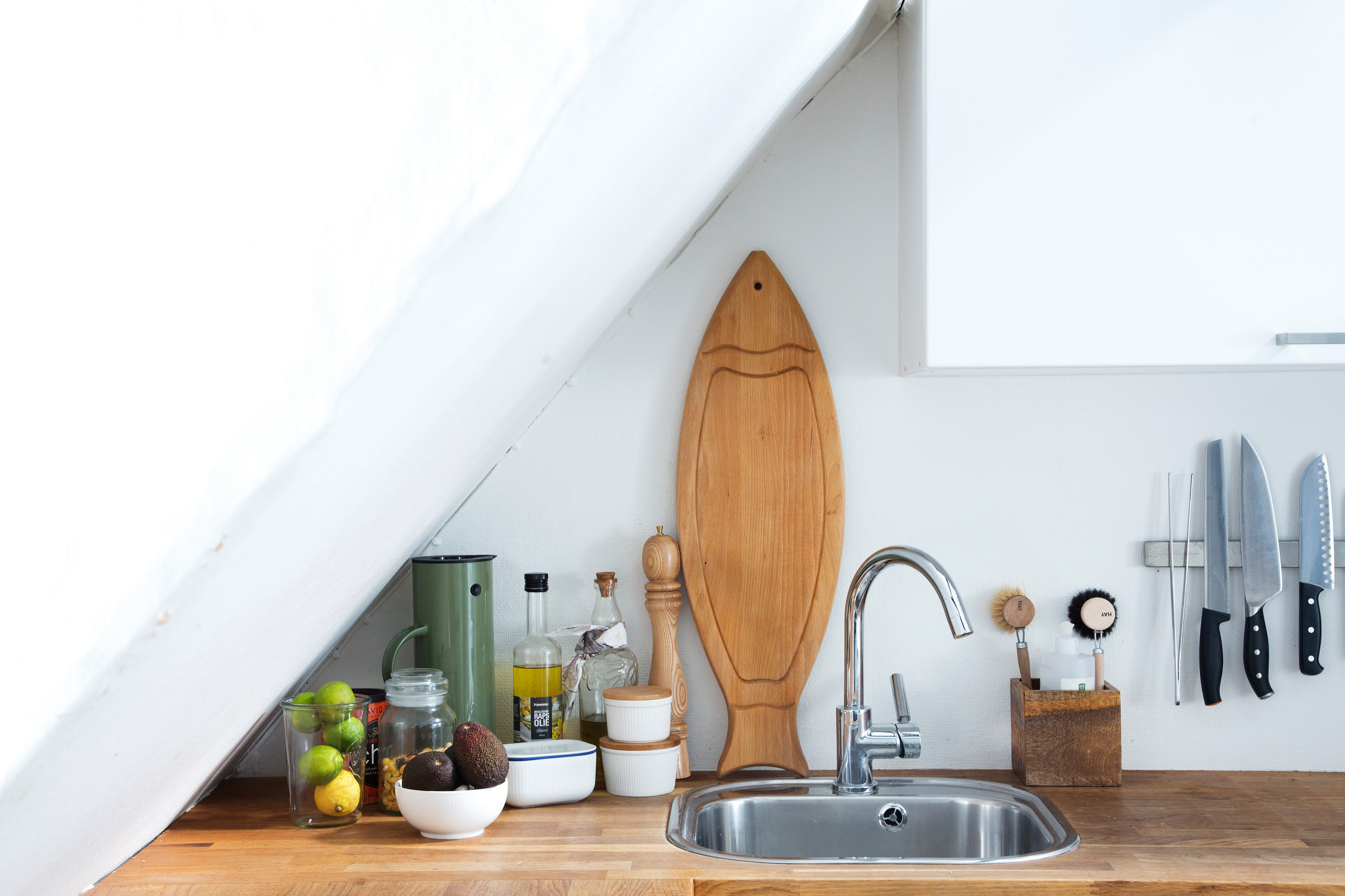 Houzz Дания: Квартира модного блогера без дизайнерской мебели