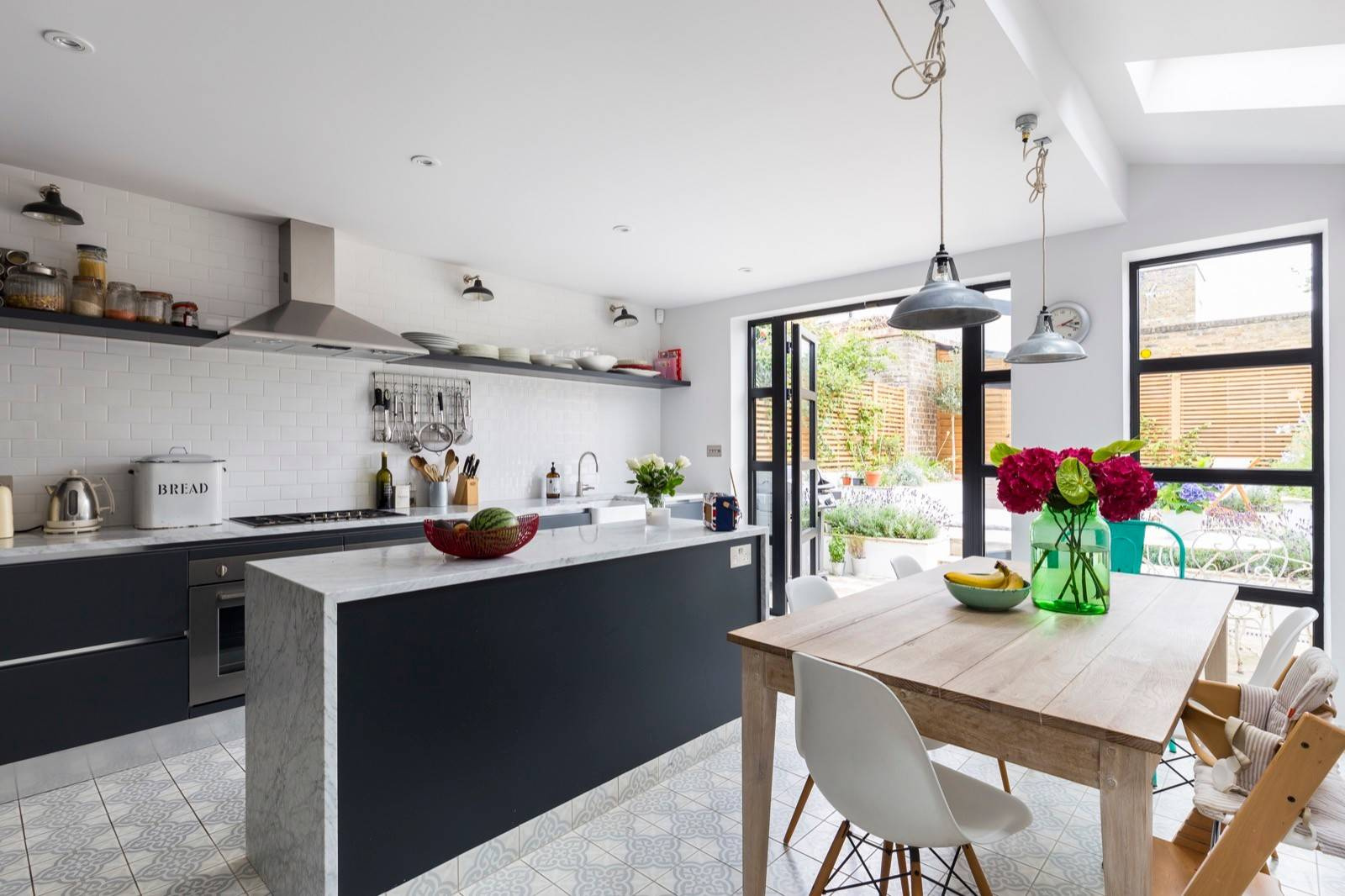 Houzz Британия: Викторианский дом с террасой