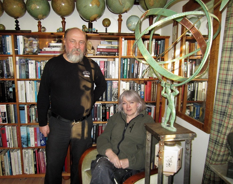 Houzz Швеция: Дом с картинами на... потолке