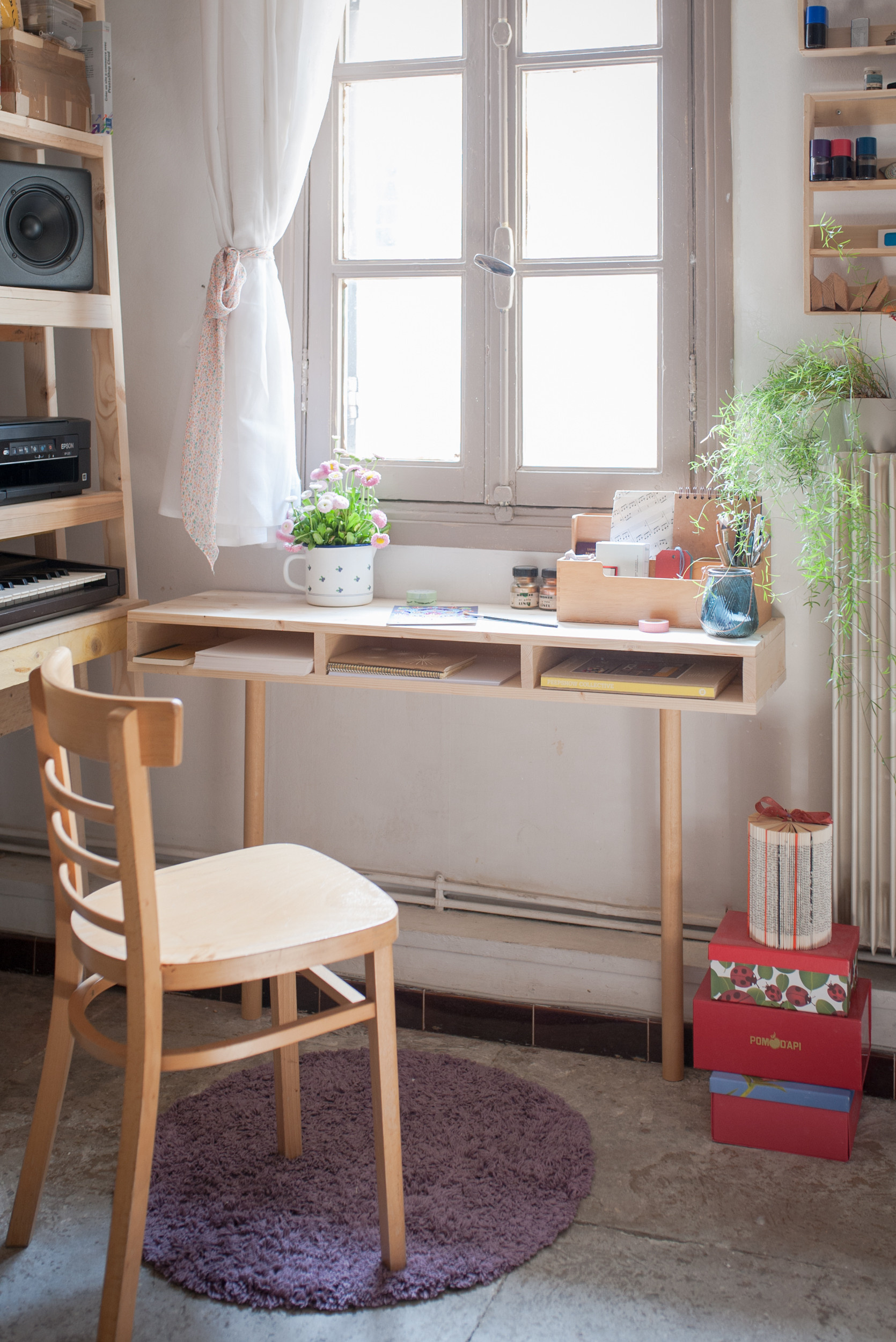 Своими руками: Как сделать рабочее место у окна