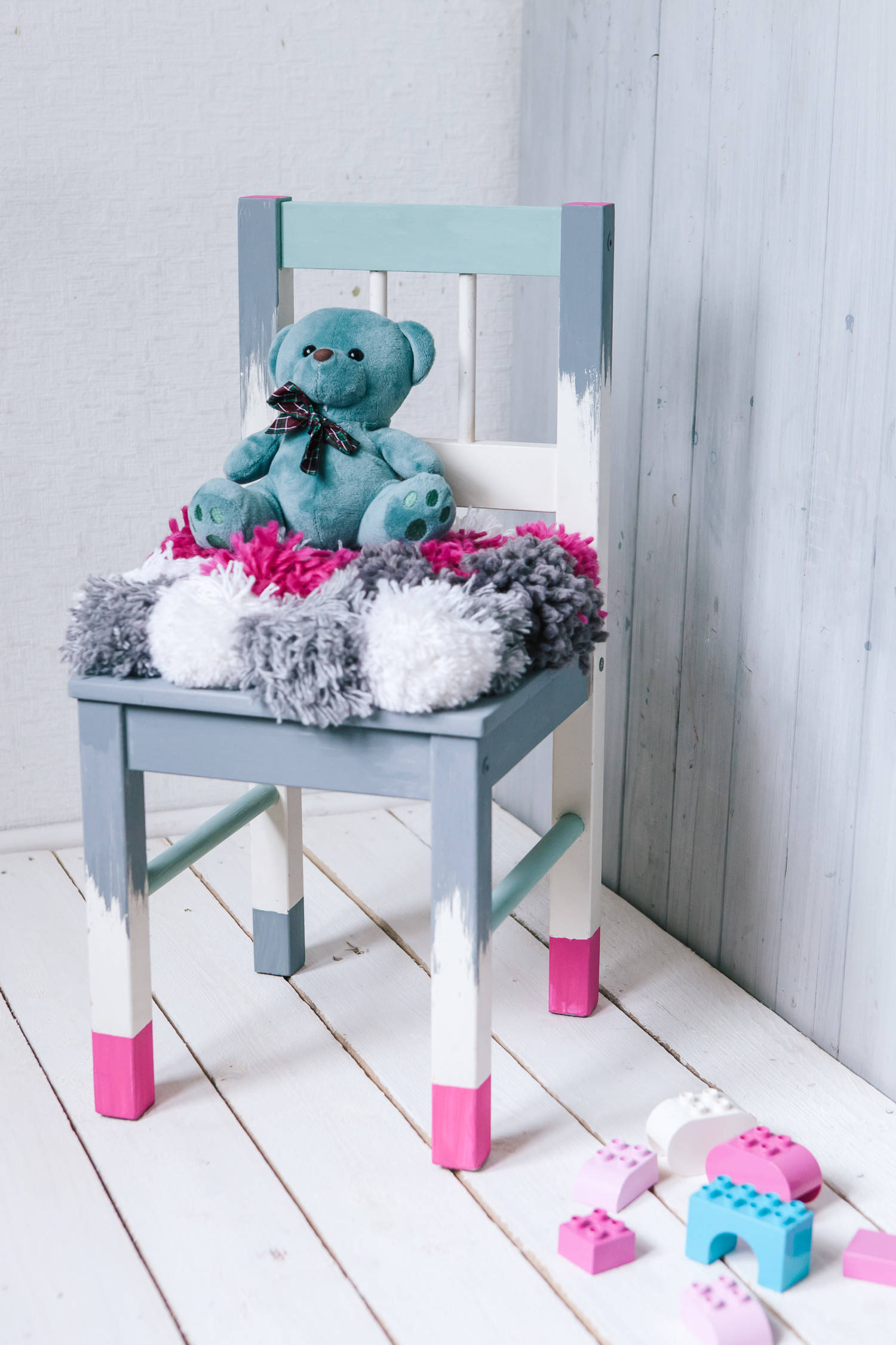 DIY: Реставрация детского стульчика своими руками