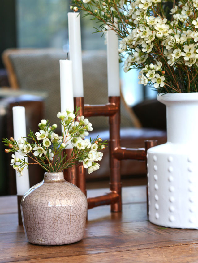 Медные трубы: Как использовать модную арматуру в интерьере?