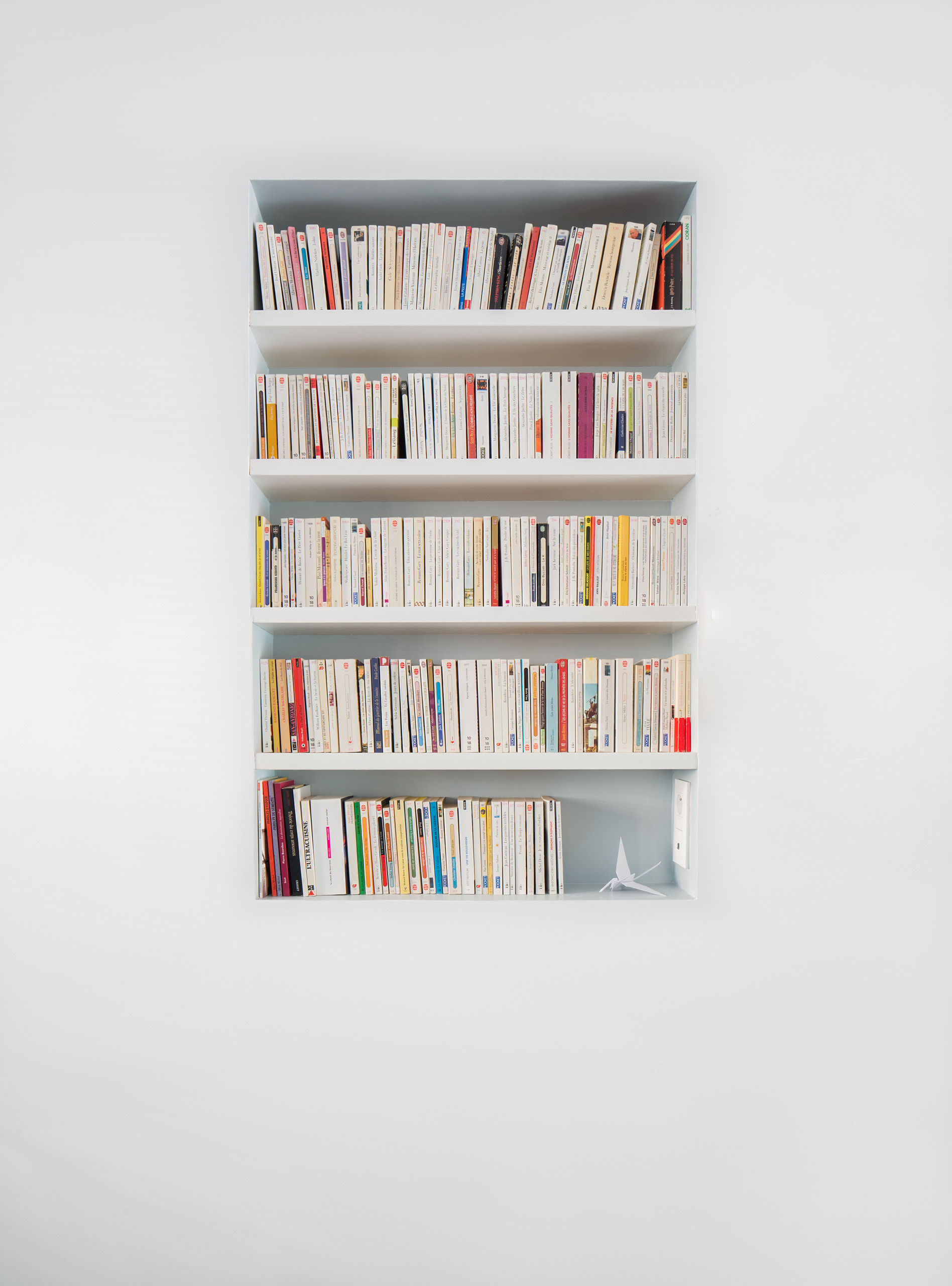 Houzz Франция: Квартира в оттенках синего с видом на Сену