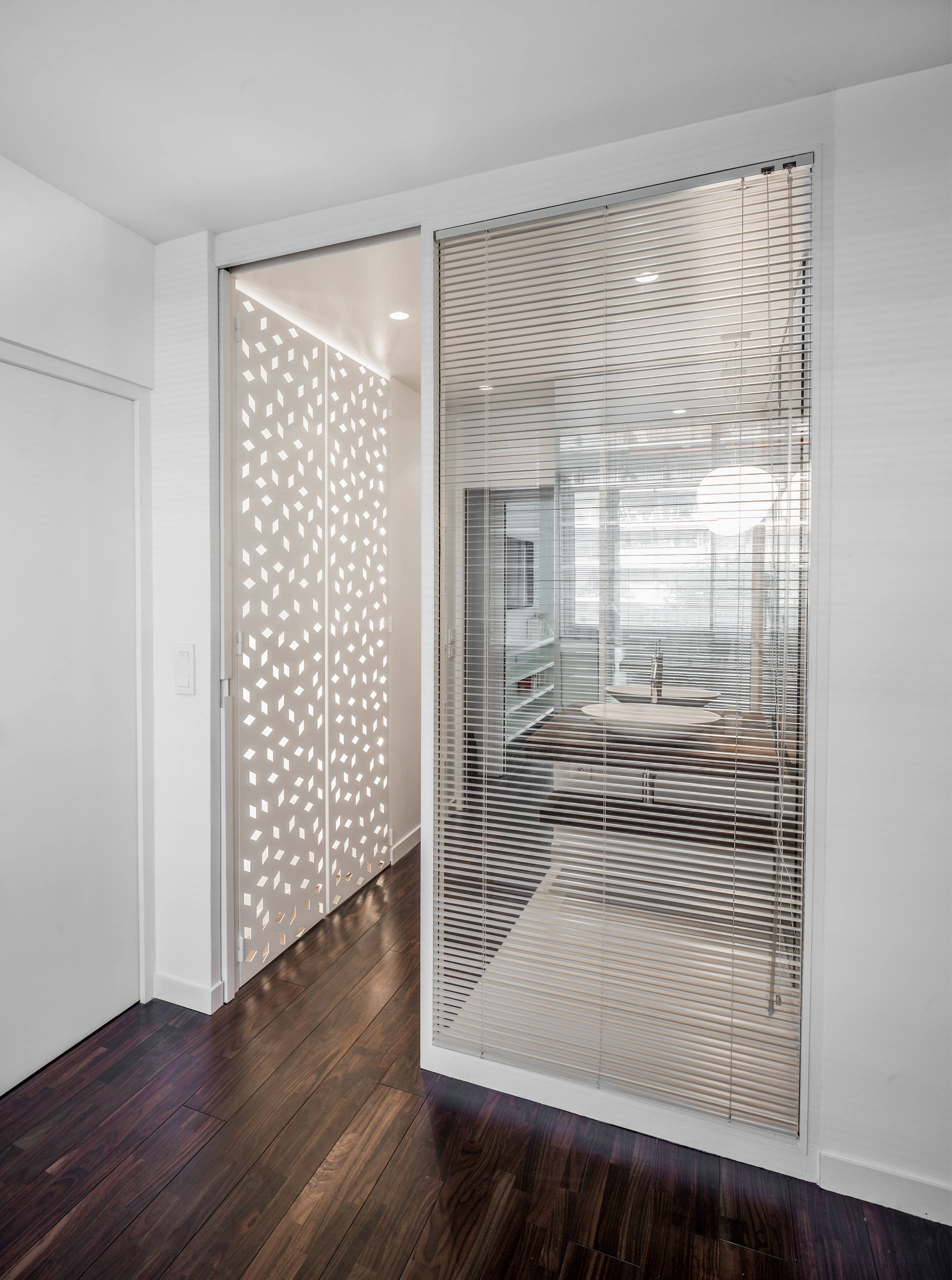 Houzz Франция: Квартира в оттенках синего с видом на Сену