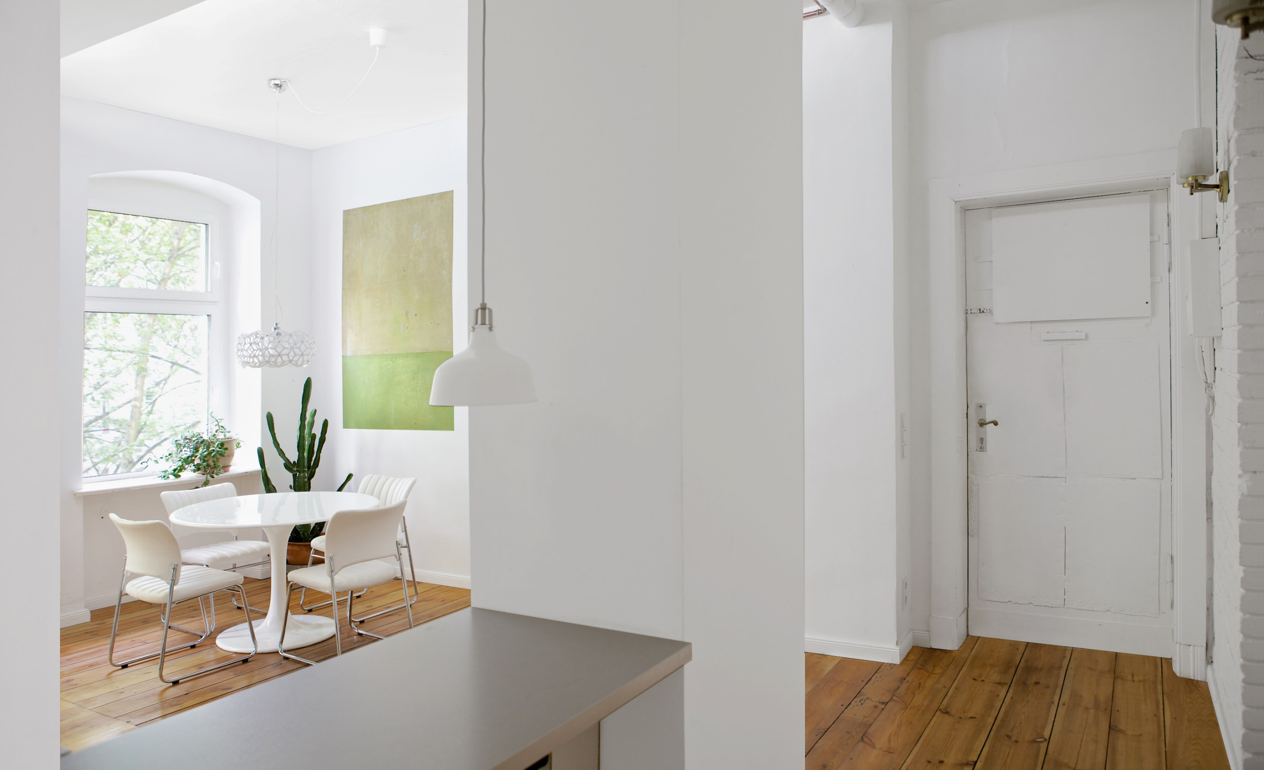 Материалы: Как иначе обыграть кирпичную кладку и штукатурку на стене