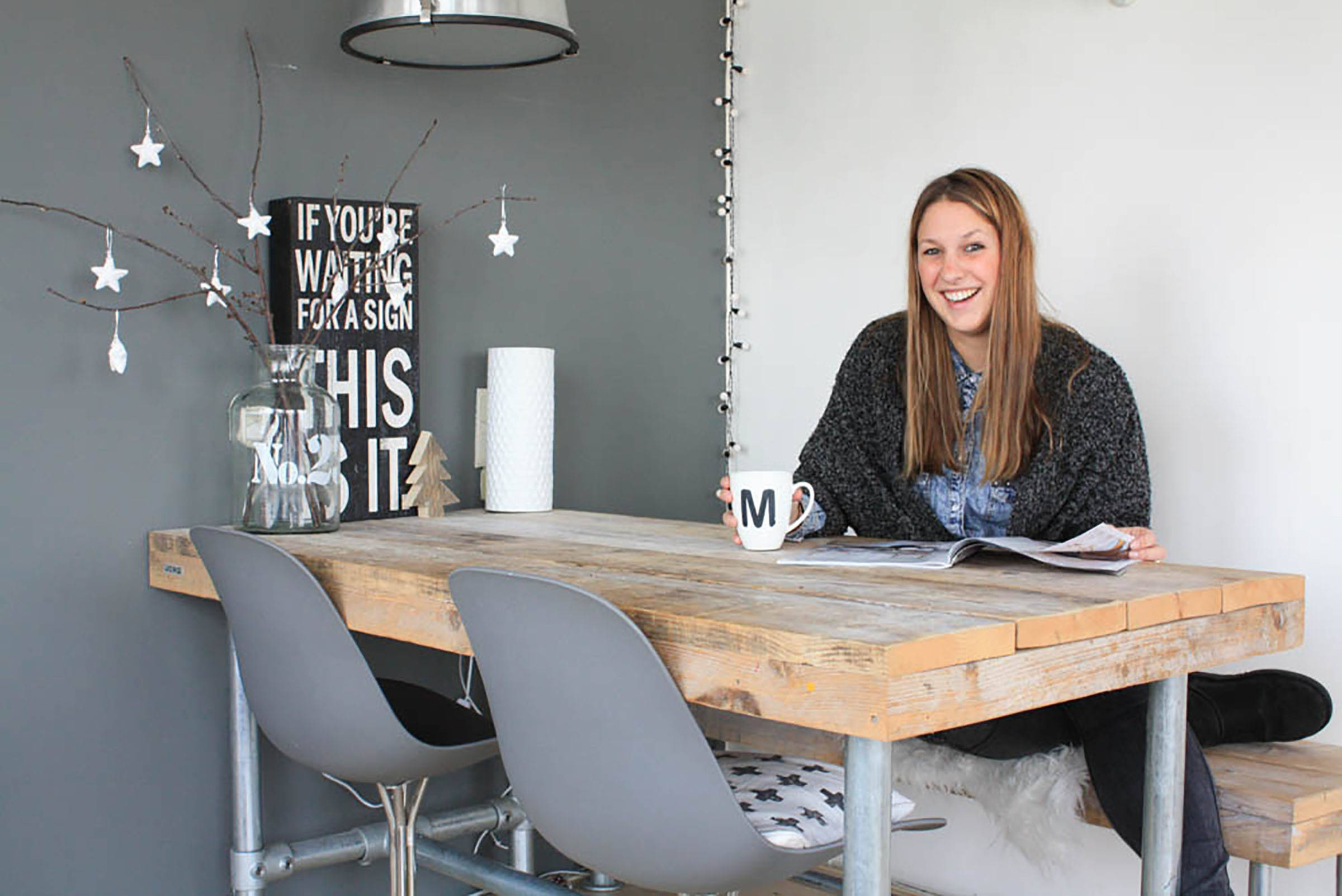 Houzz Голландия: Бюджетный вариант интерьера в скандинавском стиле