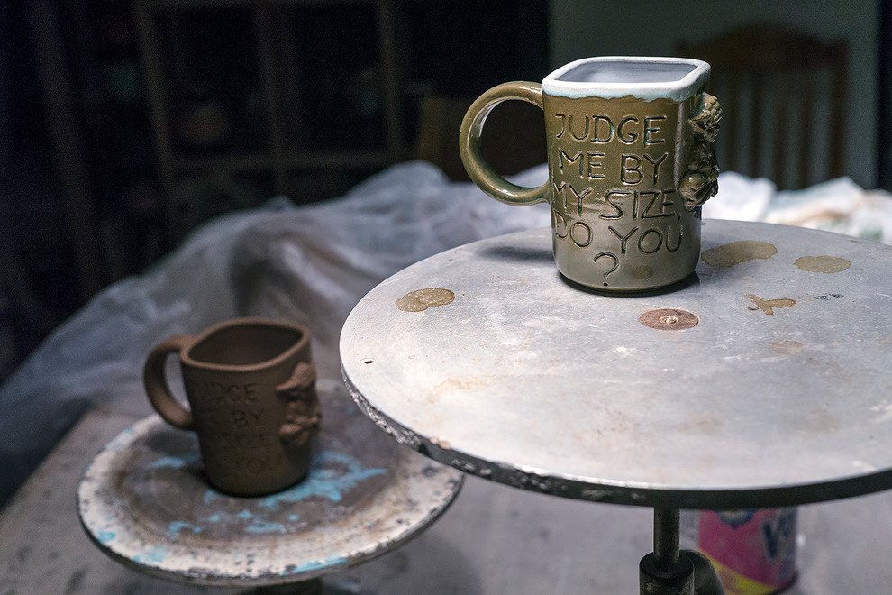 Портрет: Керамика KVN-studio, вдохновленная современной культурой