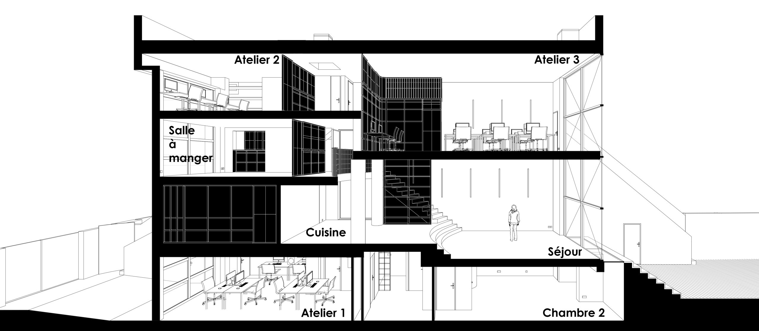 Дом-легенда: Реконструкция «Двуликого Сфинкса» Филиппа Старка