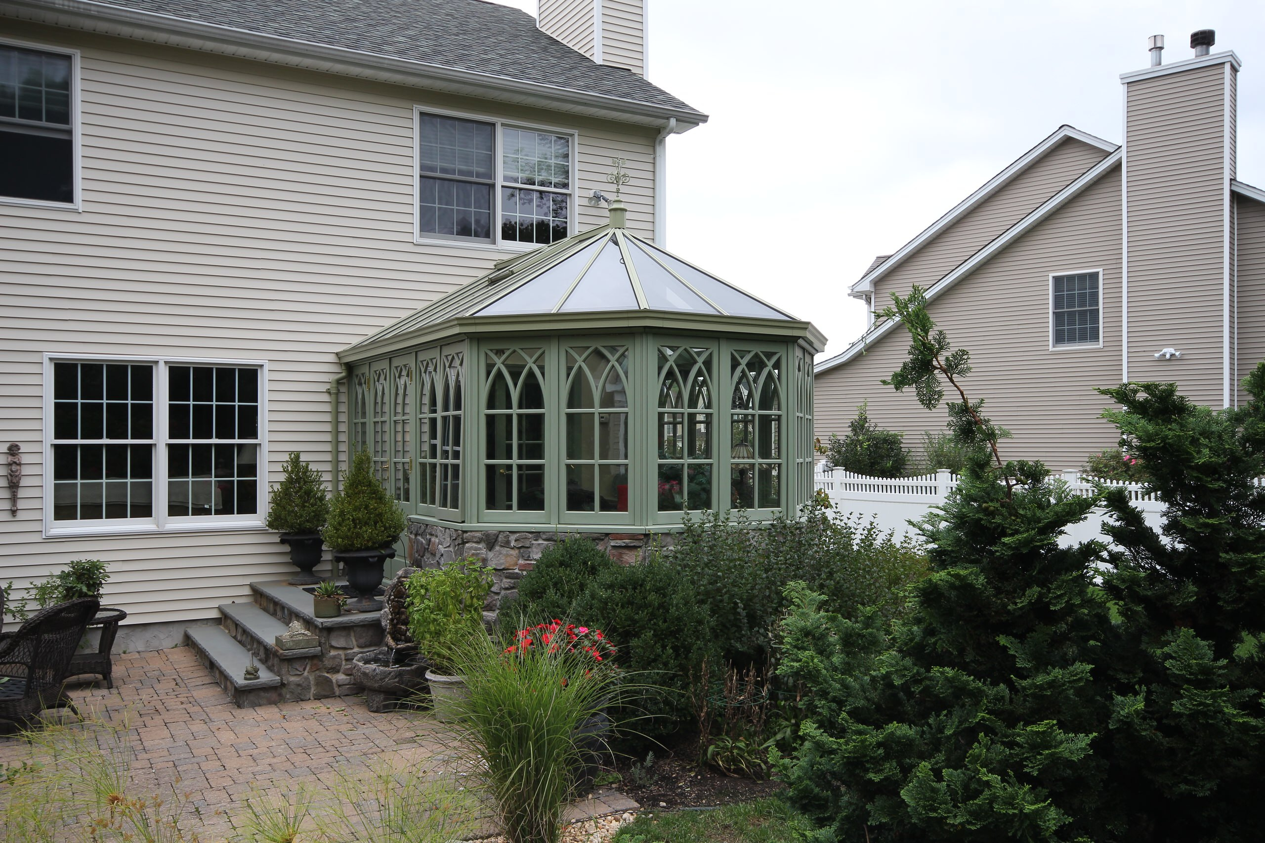 Конструктив: Как может выглядеть зимний сад