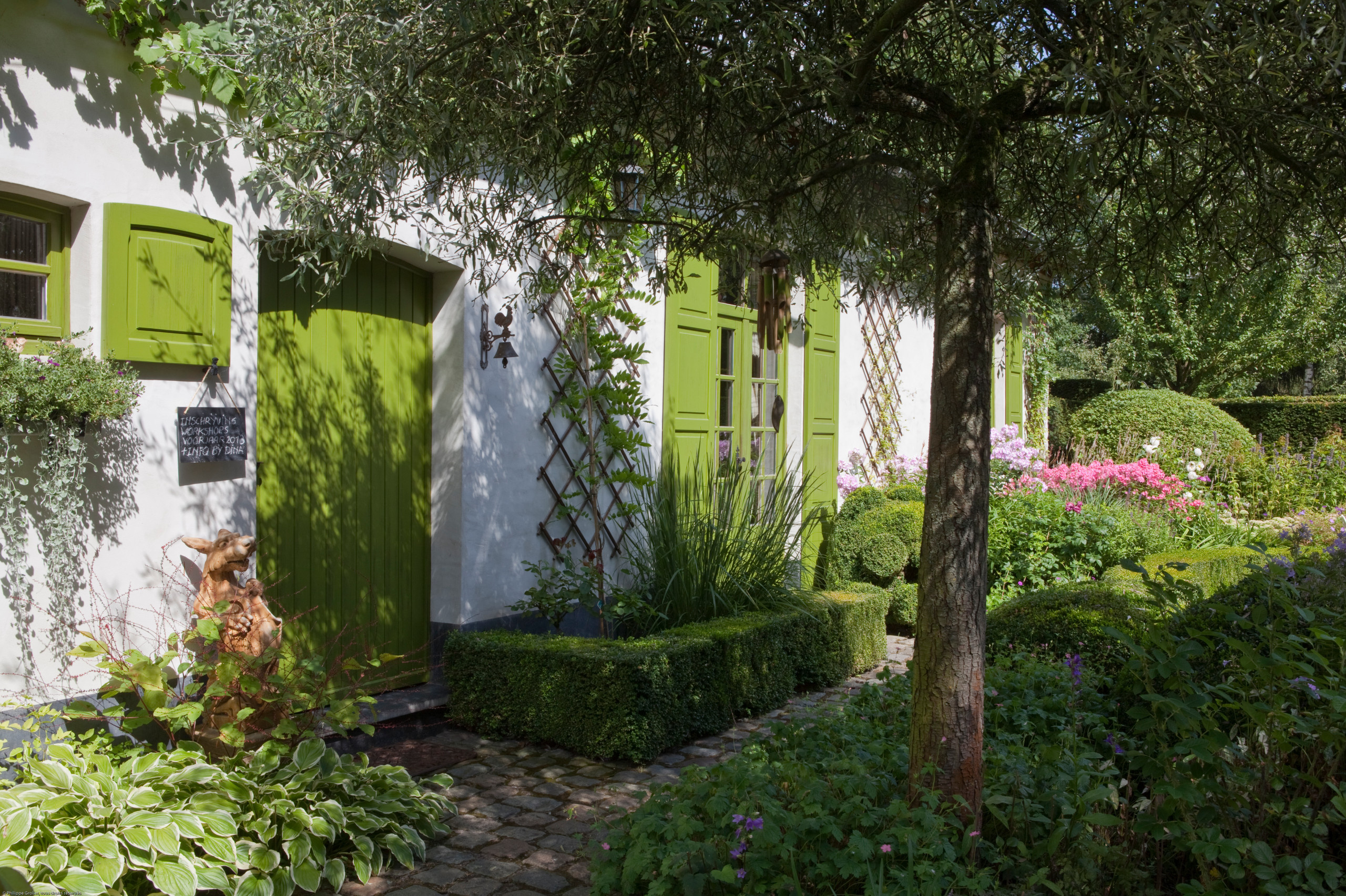 Сад недели: Романтическое убежище в Бельгии