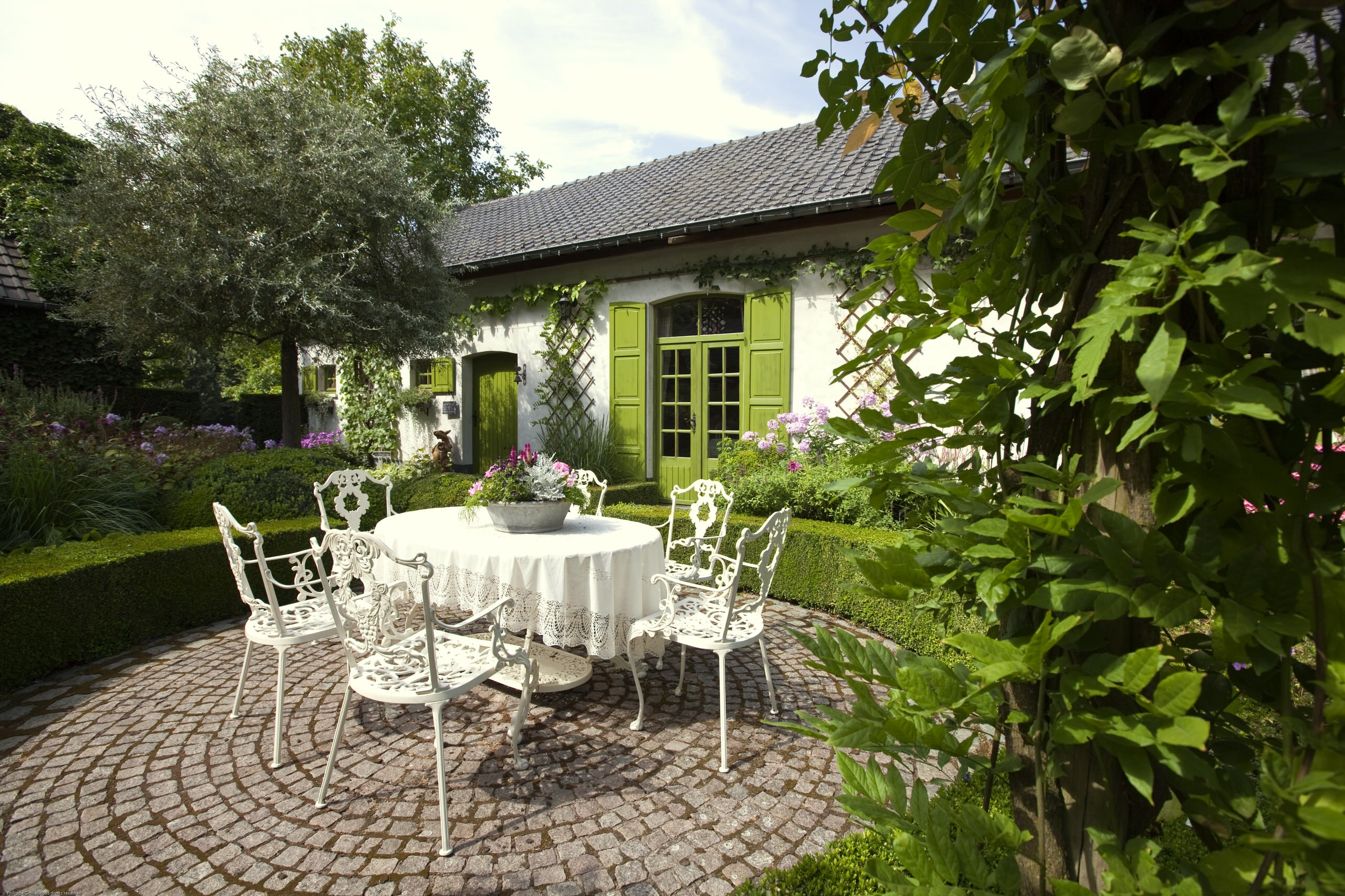 Сад недели: Романтическое убежище в Бельгии