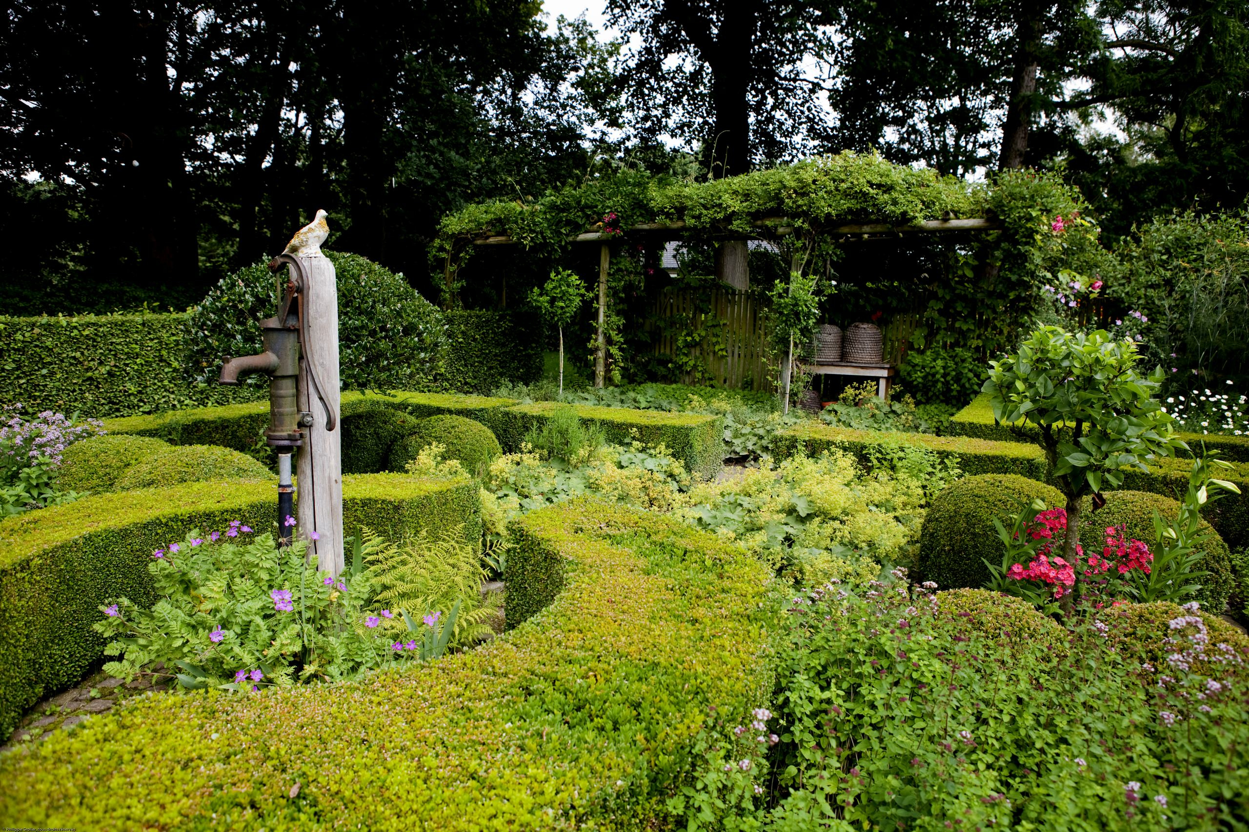 Сад недели: Романтическое убежище в Бельгии