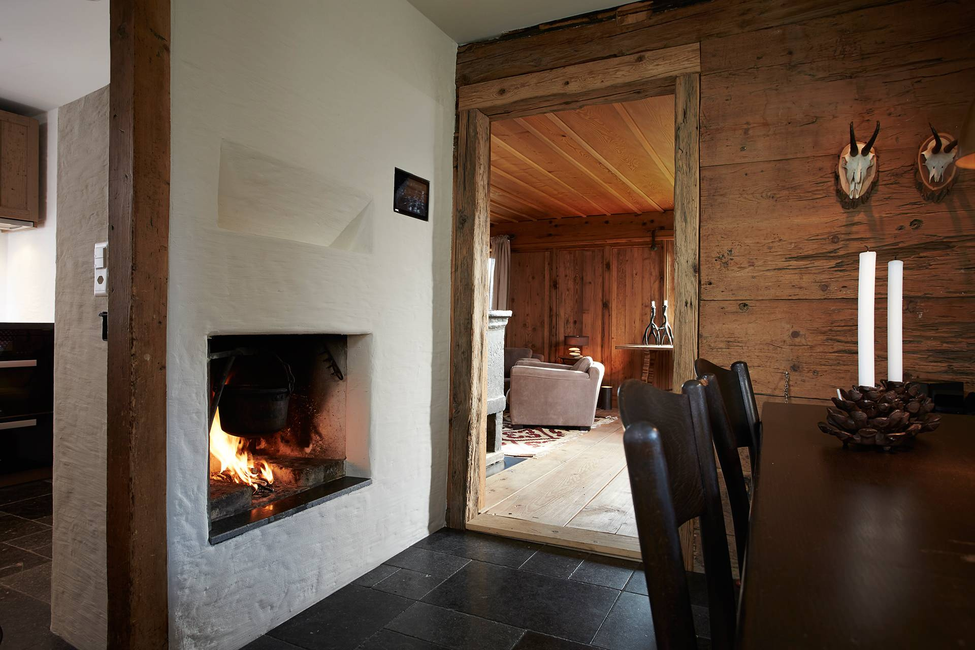 Houzz Швейцария: Шале родом из 1841 года