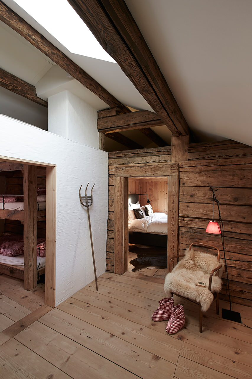 Houzz Швейцария: Шале родом из 1841 года