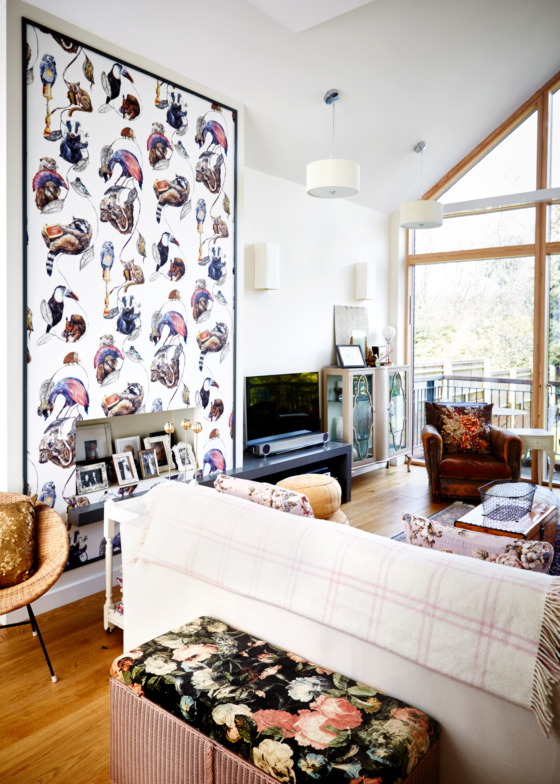 Houzz Британия: Дом с иголочки, обставленный винтажными находками