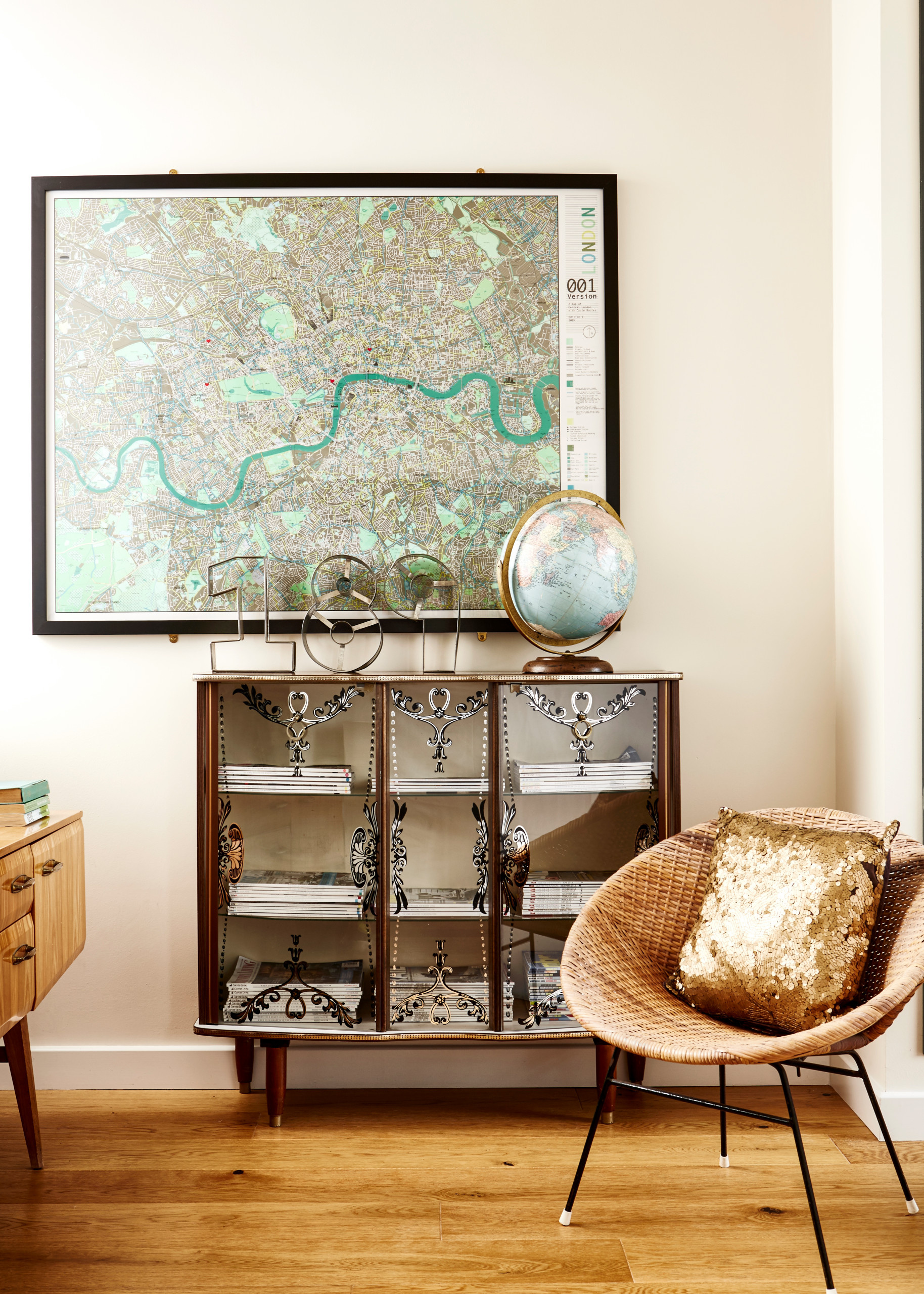 Houzz Британия: Дом с иголочки, обставленный винтажными находками