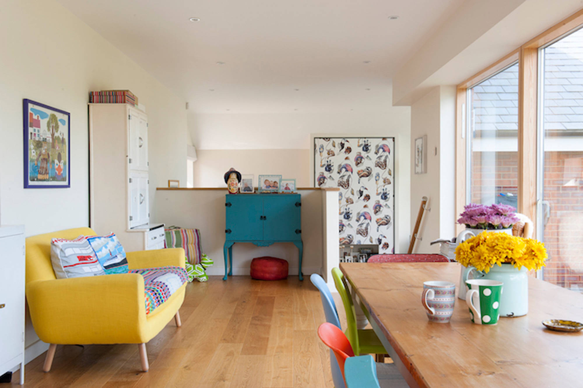 Houzz Британия: Дом с иголочки, обставленный винтажными находками