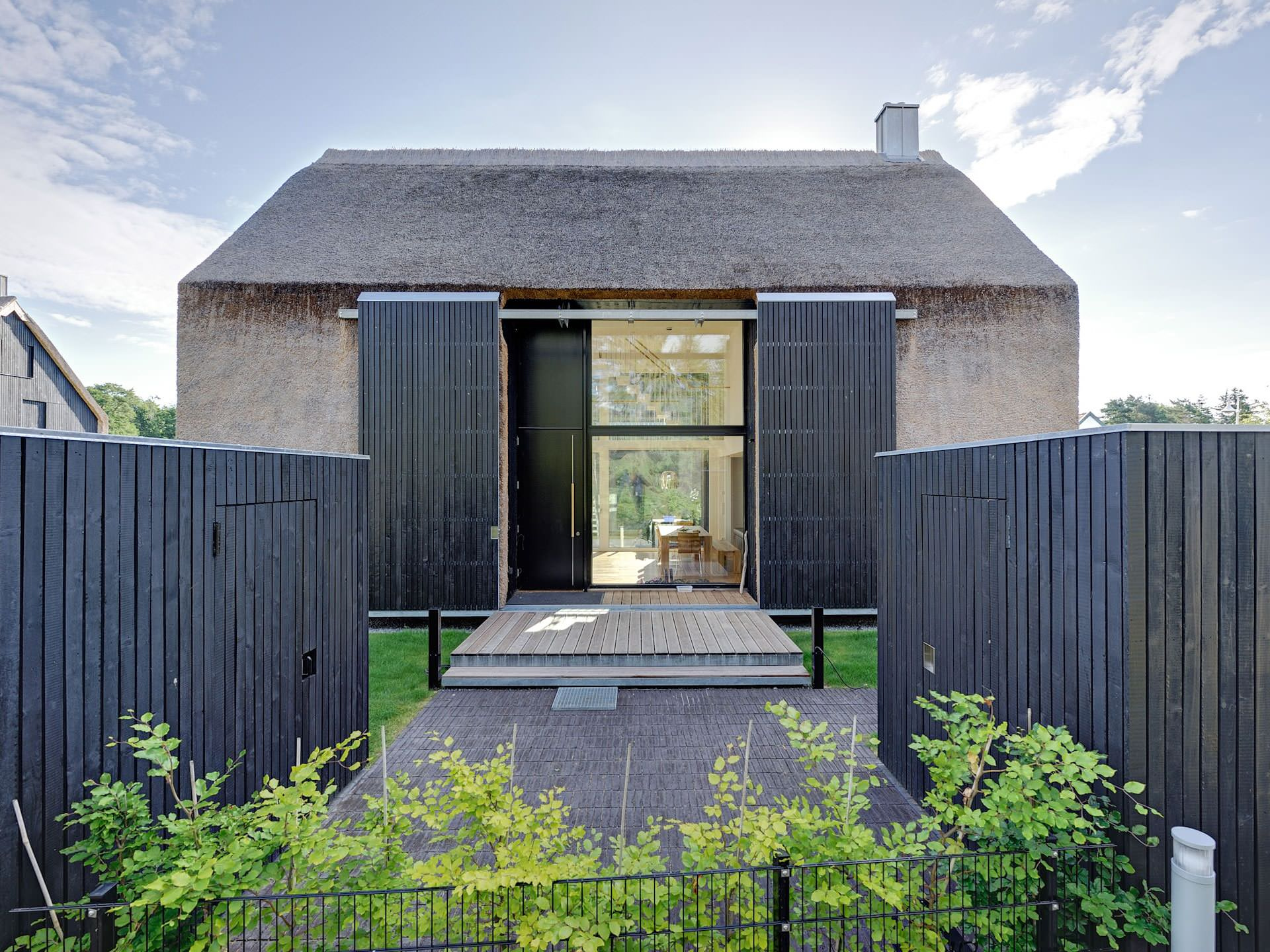 Houzz Германия: Три дома с камышовой крышей