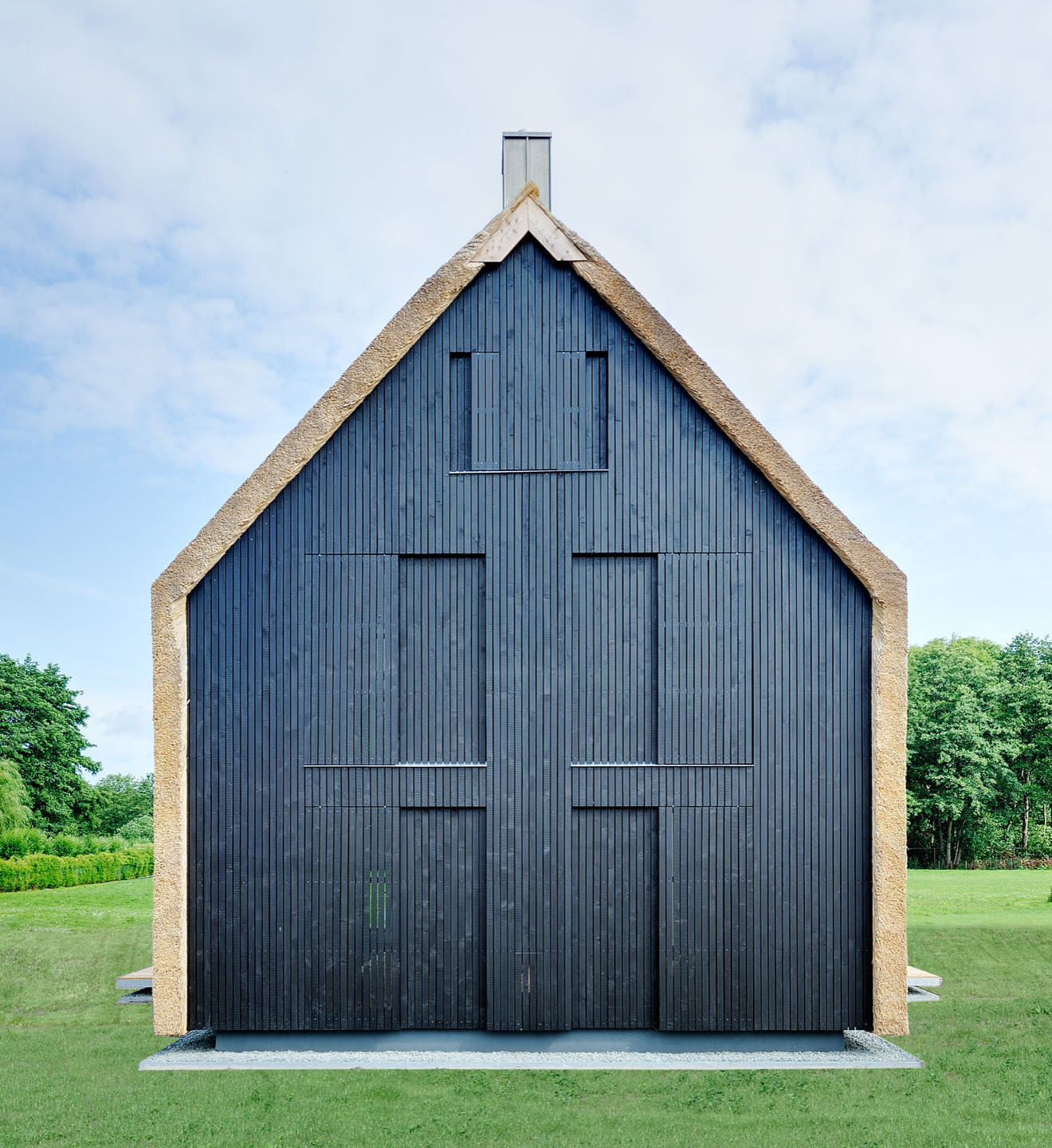 Houzz Германия: Три дома с камышовой крышей